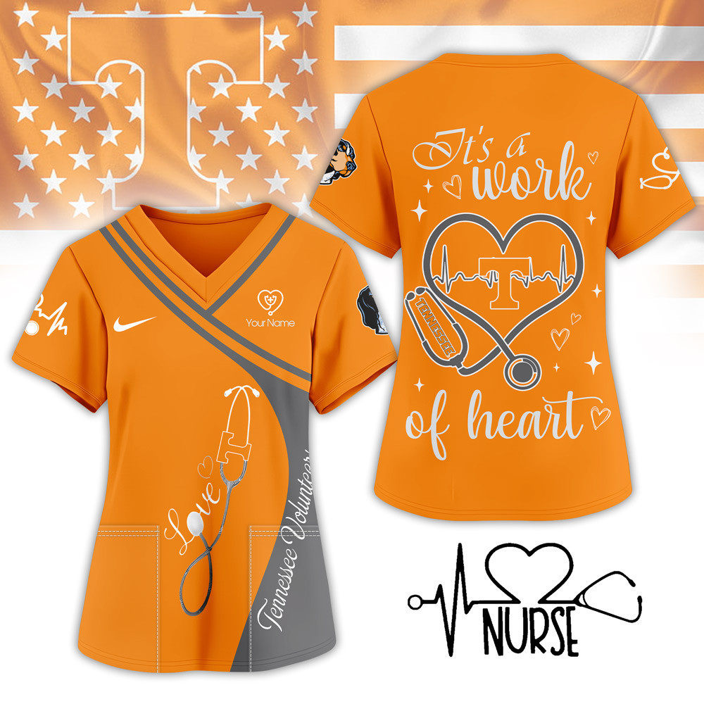 Tennessee Volunteers | Premium NCAA Nurse Pride 3D Shirt NY
