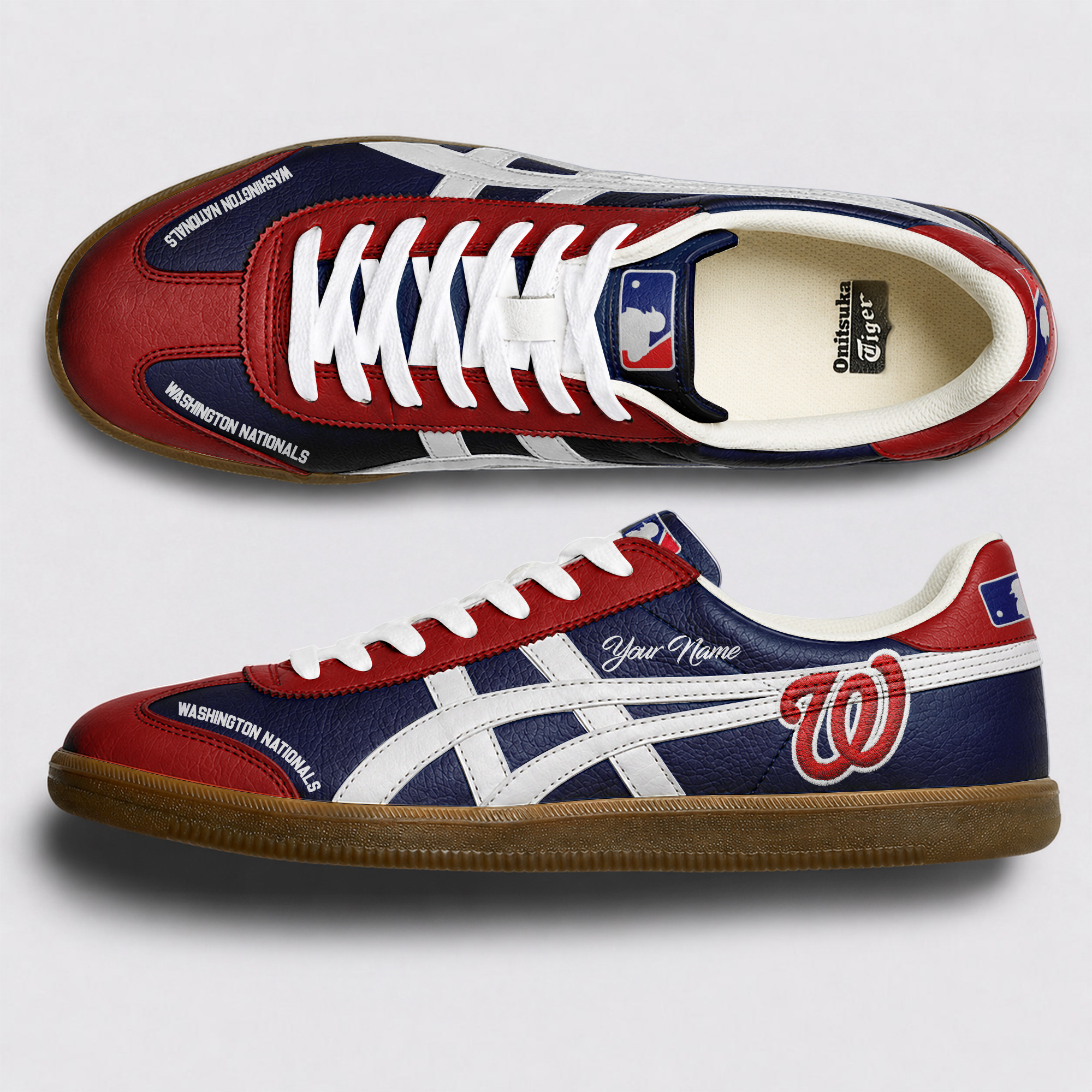 Washington Nationals | Premium MLB Customized Baseball Tiger Shoes TD