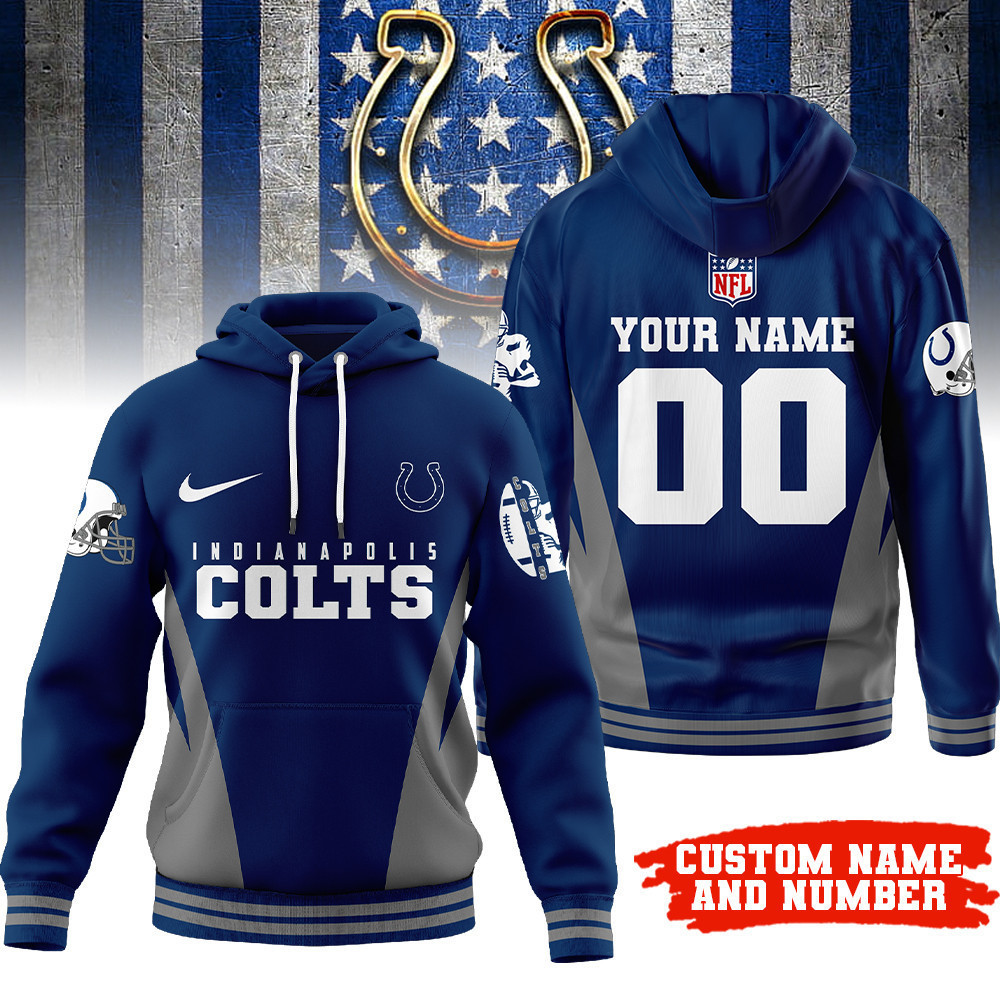 Indianapolis Colts | Premium NFL Personalized Fan Hoodie TD