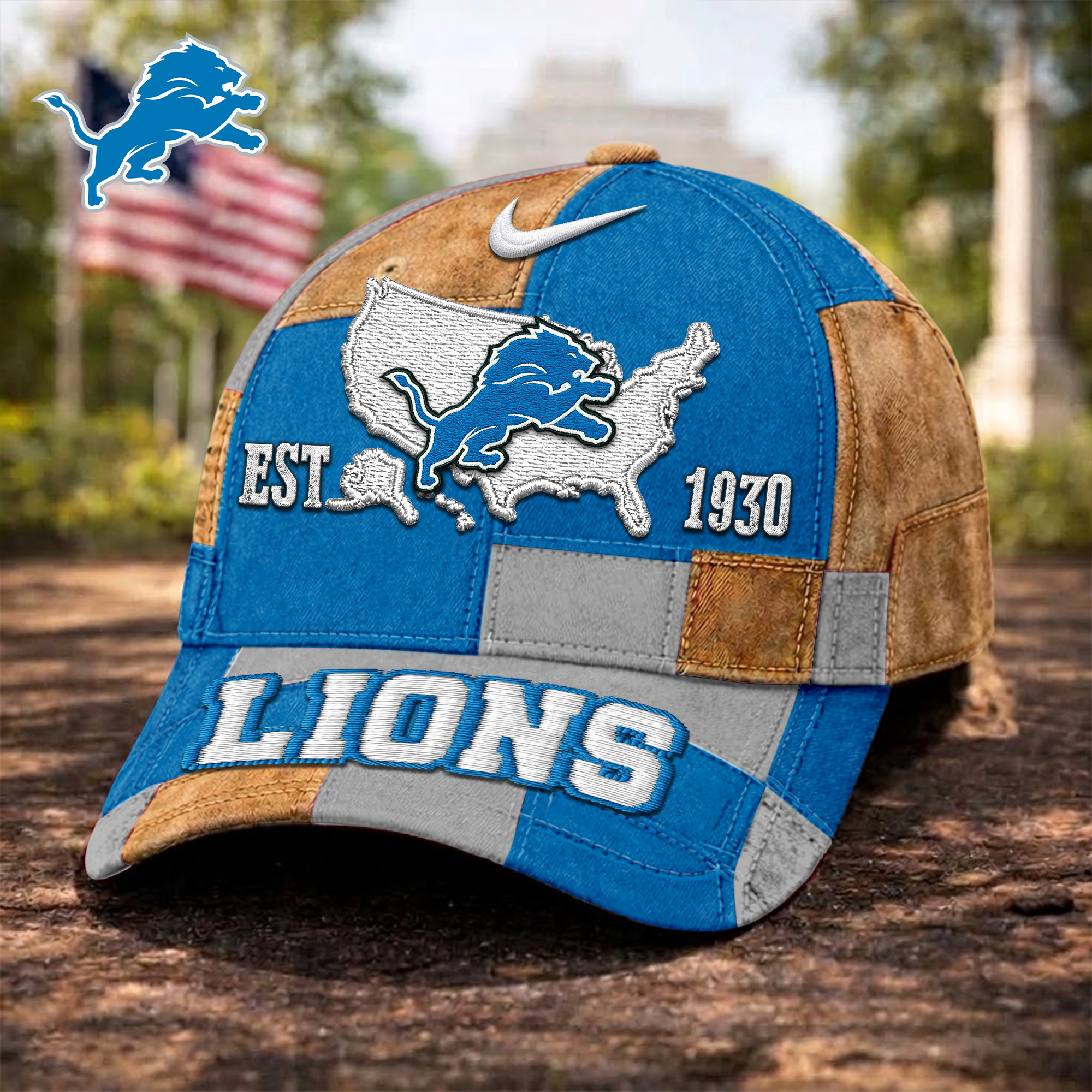 Detroit Lions | Premium NFL Heritage Game Day Classic Cap TD