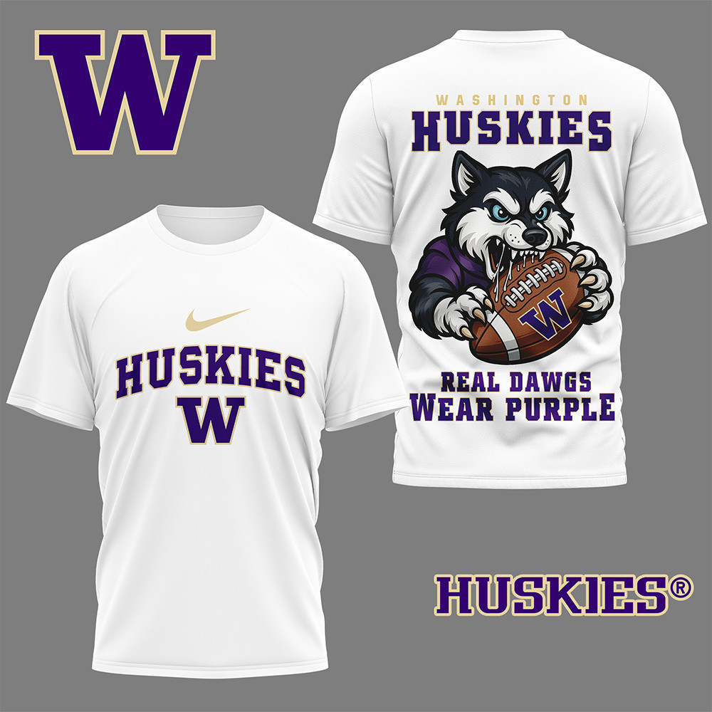 Washington Huskies | Premium NCAA Nation Gear 3D Shirt NY
