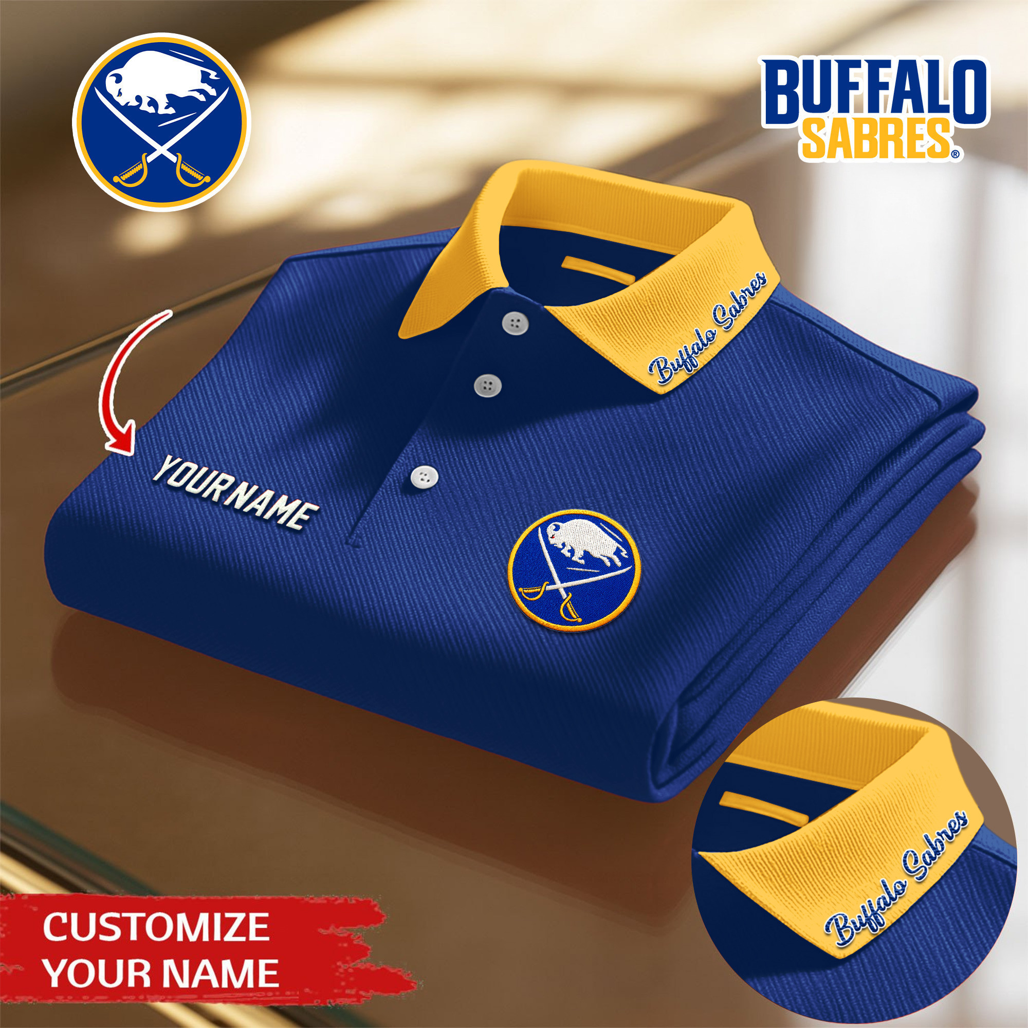 Buffalo Sabres | Premium NHL Polo Shirt TD