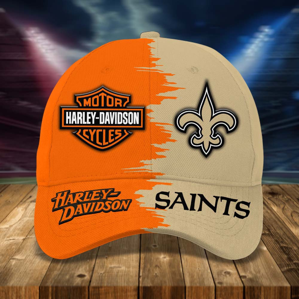 New Orleans Saints | Premium Classic NFL & Harley-Davidson Cap