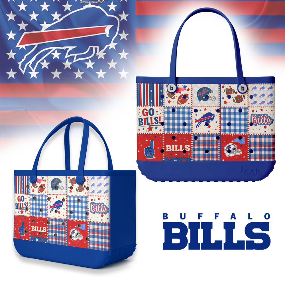 Buffalo Bills | Premium NFL Patchwork Design Beach Tote Bag HY