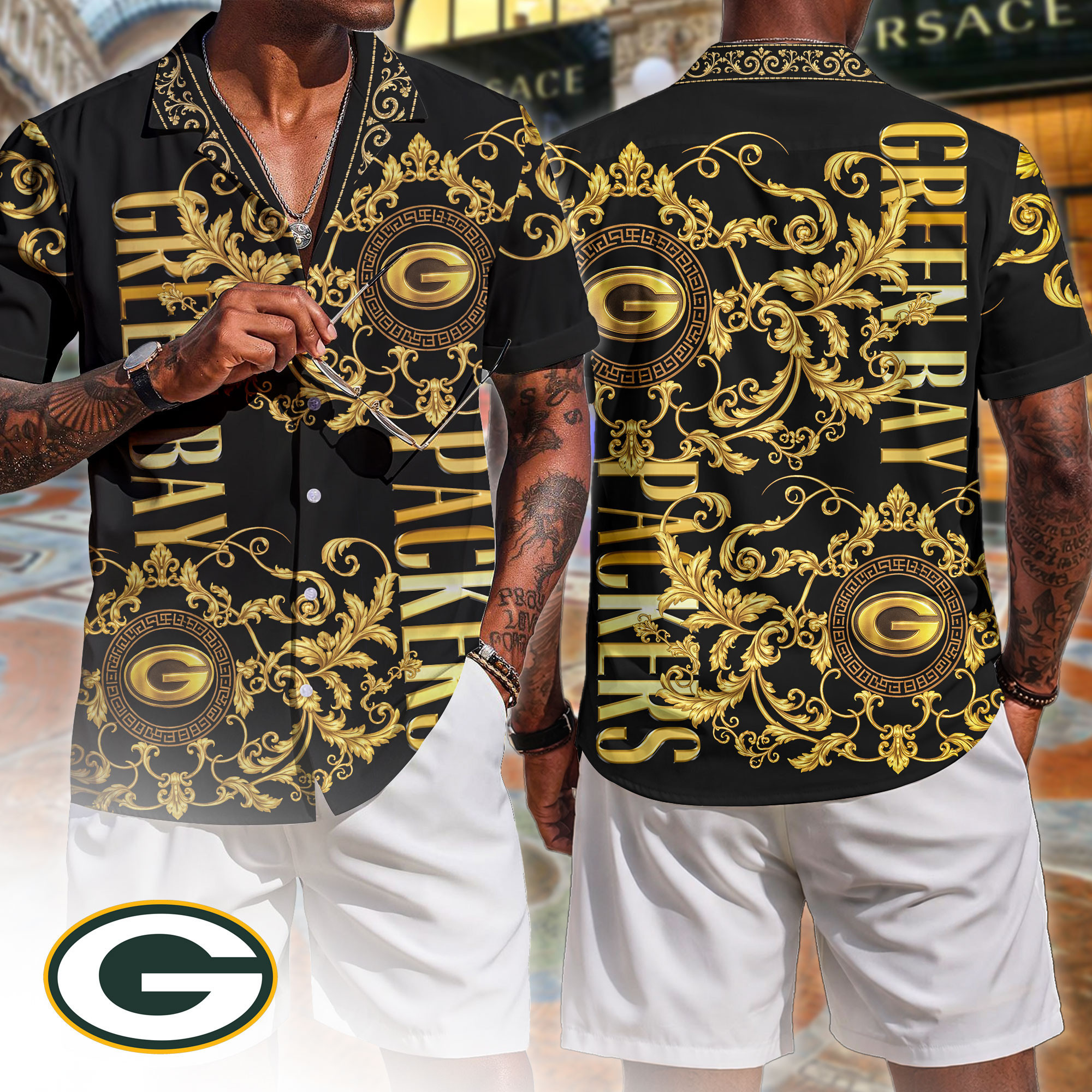 Green Bay Packers | Premium NFL Luxury Hawaiian Shirt HY
