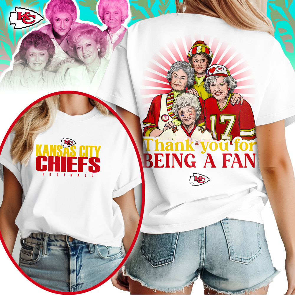 Kansas City Chiefs | Premium NFL and The Golden Girls Fan Shirt HI