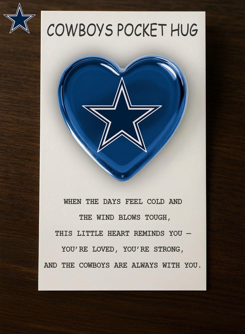 Dallas Cowboys | Premium NFL Pocket Hug TD