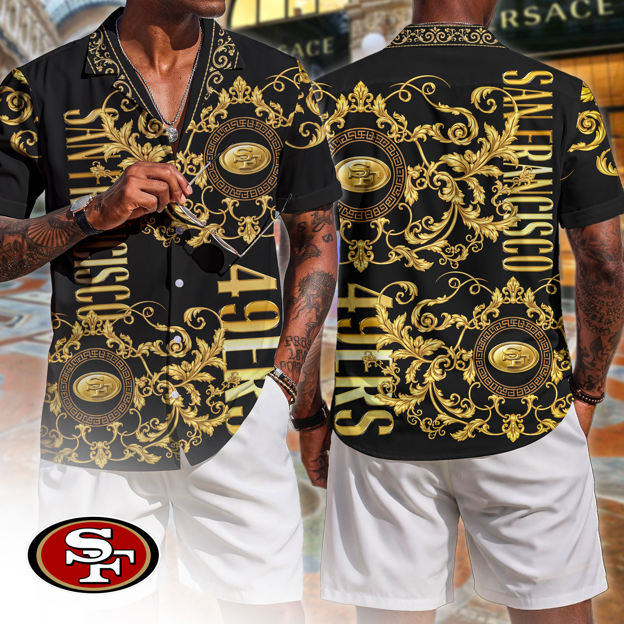 San Francisco 49ers | Premium NFL Luxury Hawaiian Shirt HY
