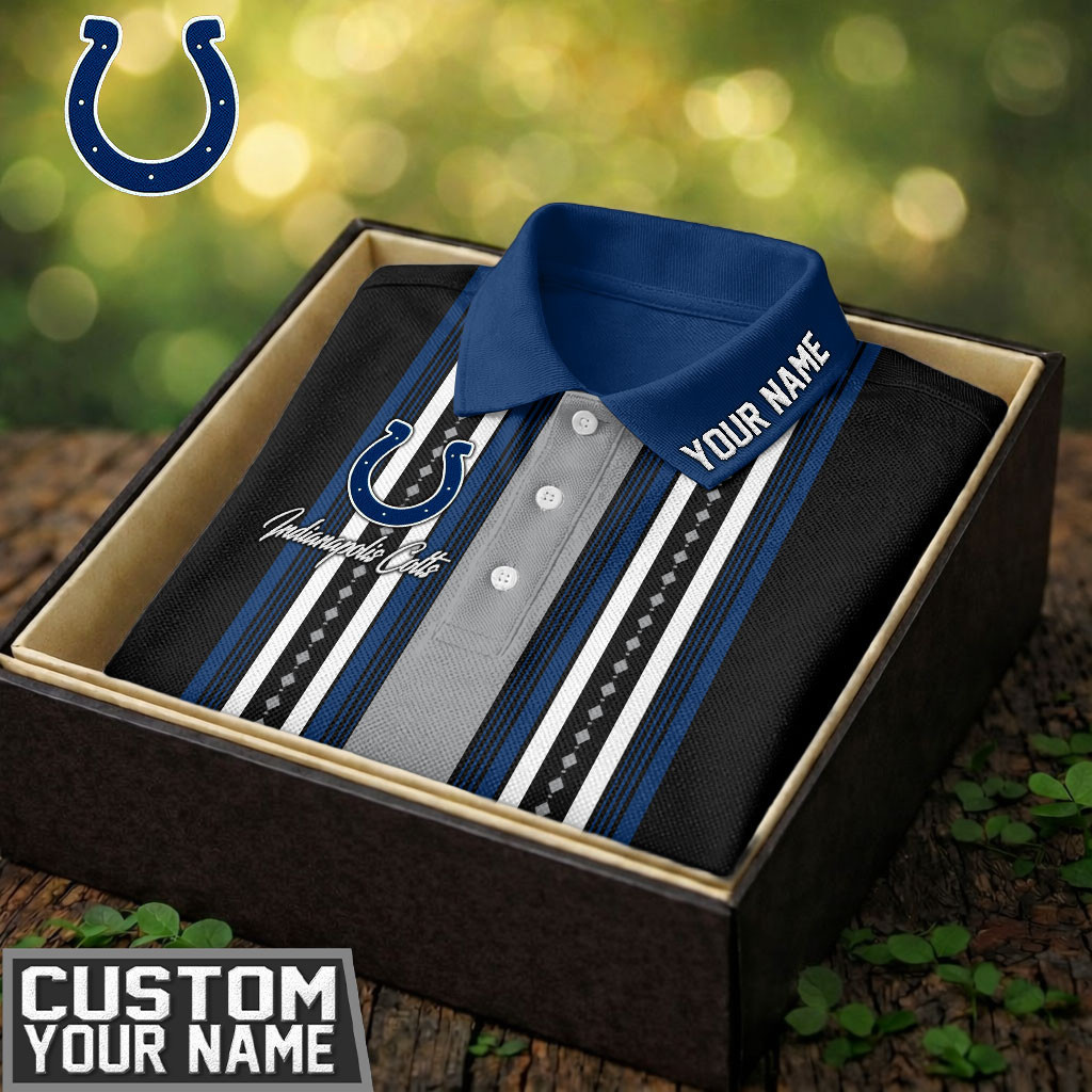 Indianapolis Colts | Premium NFL Legacy Sport Custom Polo TD