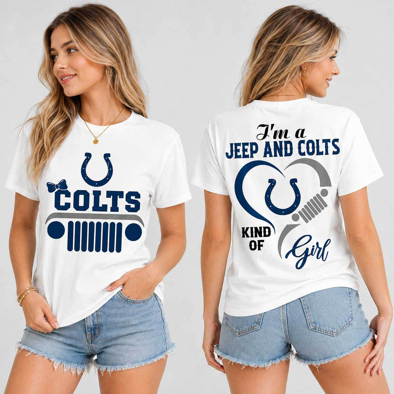 Indianapolis Colts | Premium NFL Jeep Fan Passion T-Shirt TD