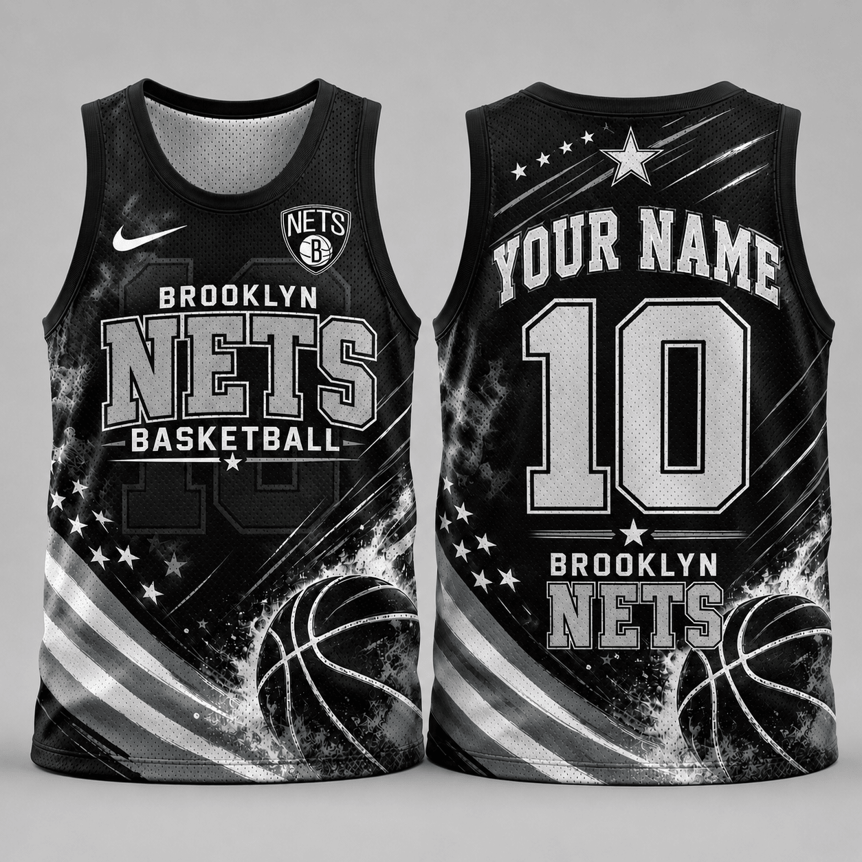Brooklyn Nets | Premium NBA Personalized Fan Pride Basketball Tank Top TD