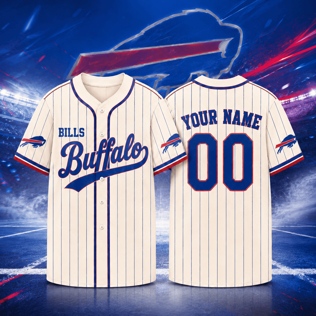 Buffalo Bills | Premium NFL Personalized Game Day Jersey NNK
