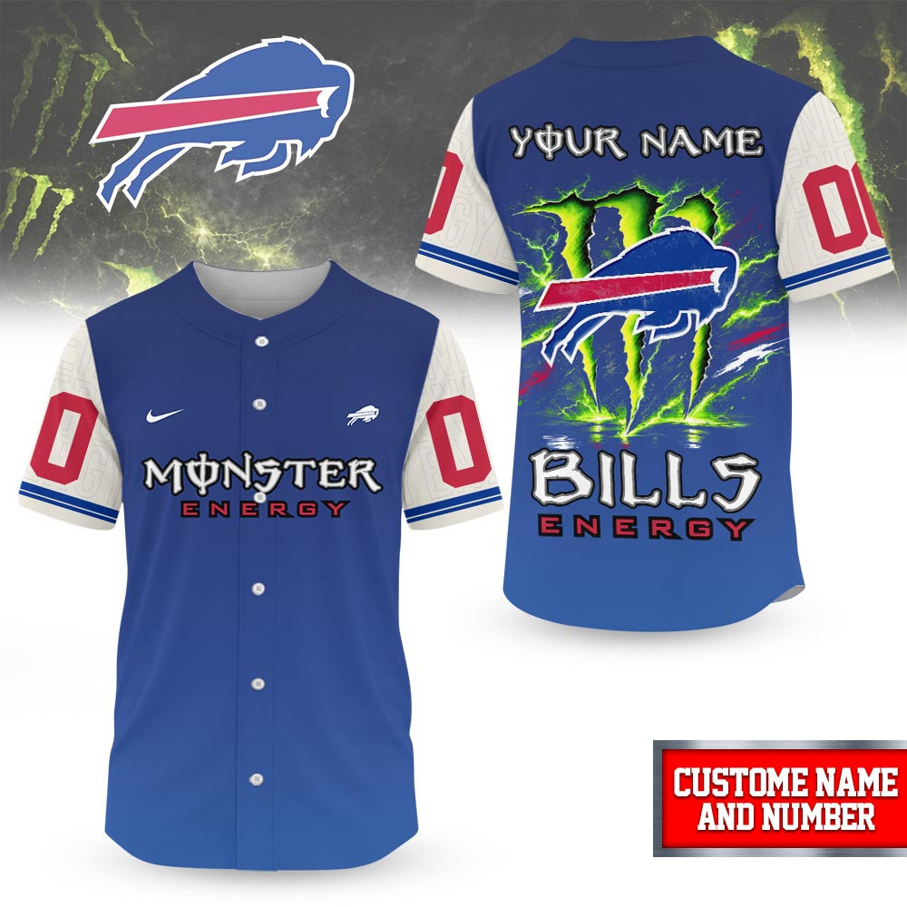 Buffalo Bills | Premium NFL Monster Energy Jersey NP