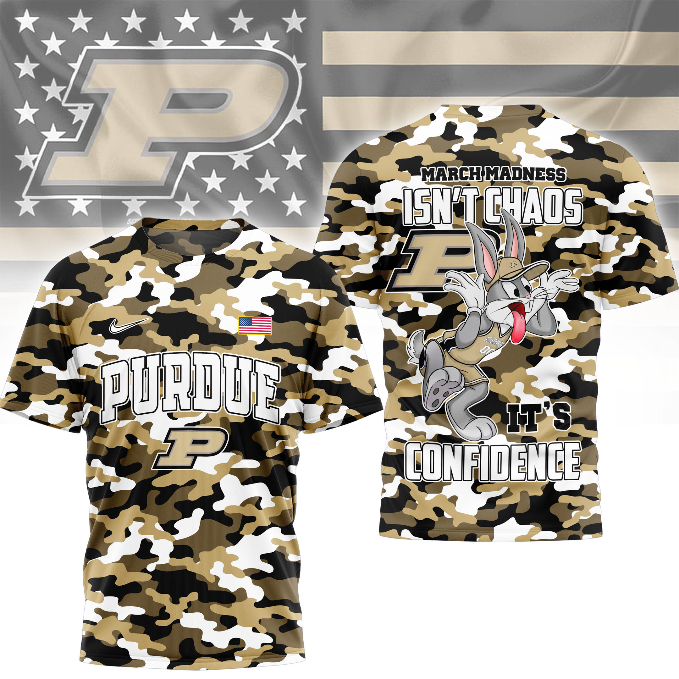Purdue Boilermakers | Premium NCAA Call It Confidence Shirt NTH1
