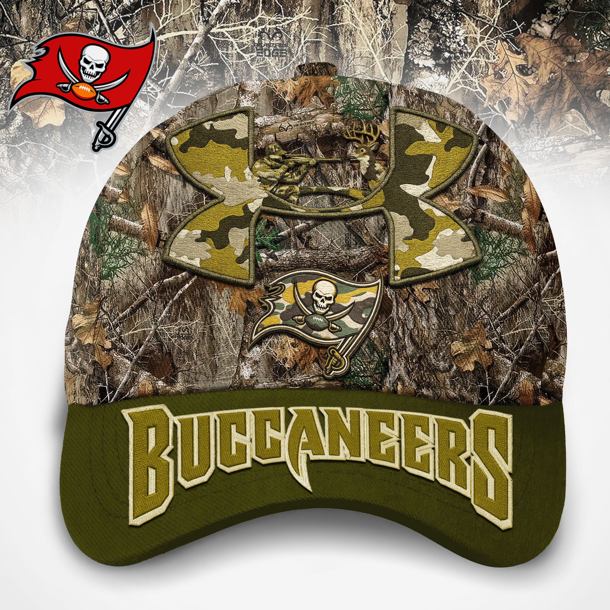 Tampa Bay Buccaneers | Premium NFL Hunting Under Armour Classic Cap TD