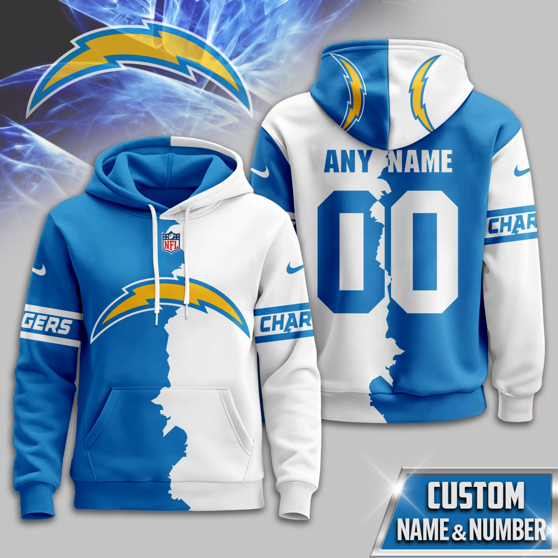 Los Angeles Chargers | Premium Victory Split Hoodie TD