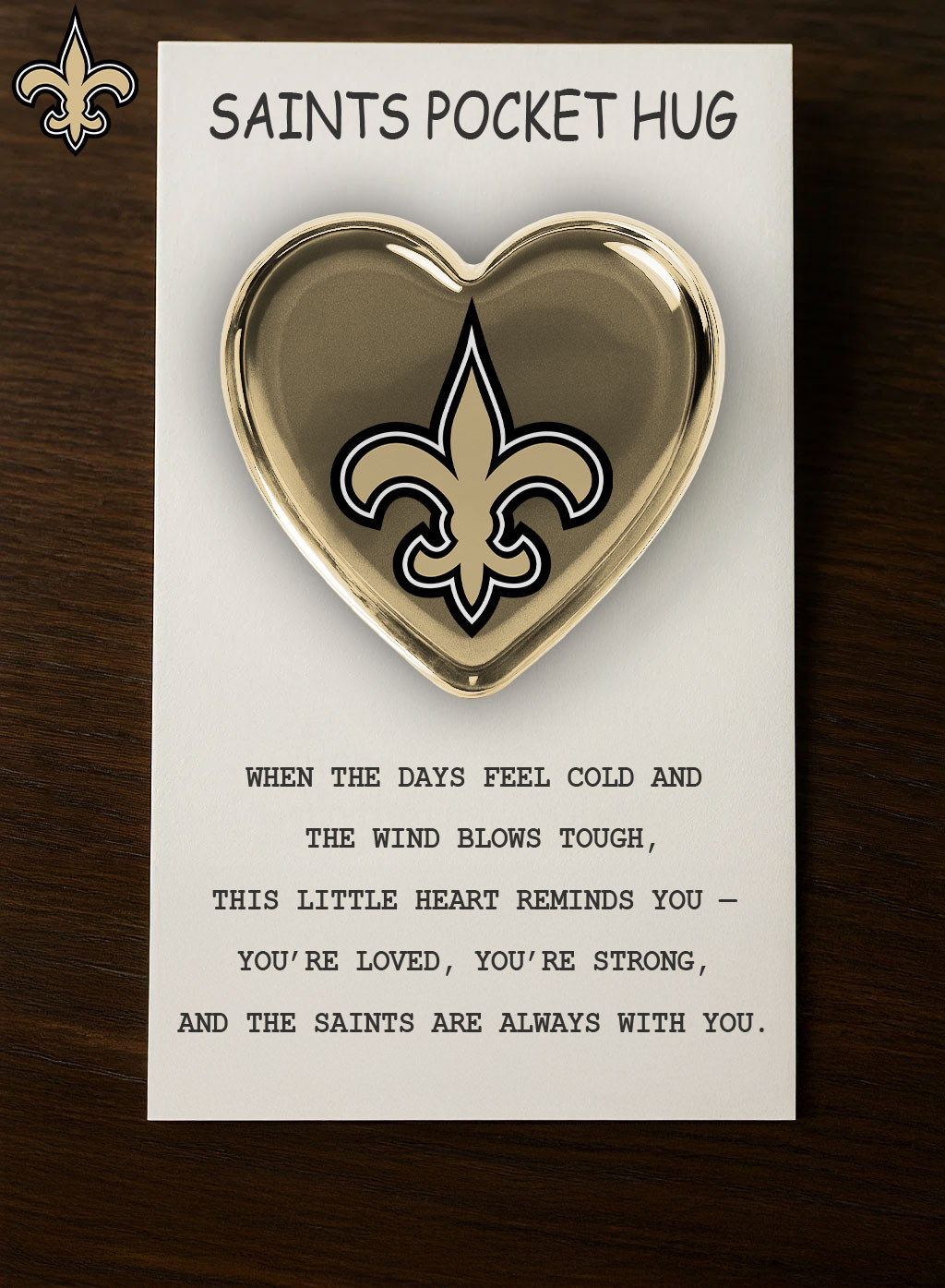 New Orleans Saints | Premium NFL Pocket Hug TD