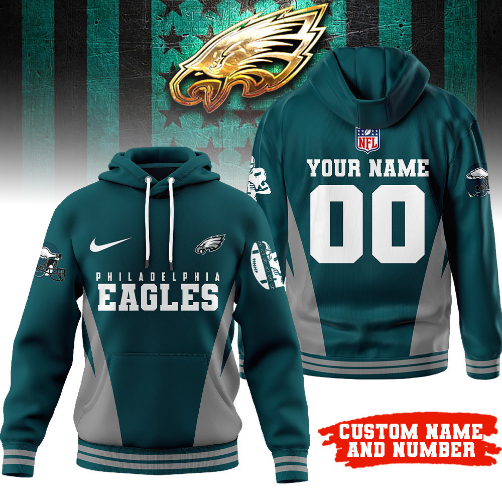 Philadelphia Eagles | Premium NFL Personalized Fan Hoodie TD