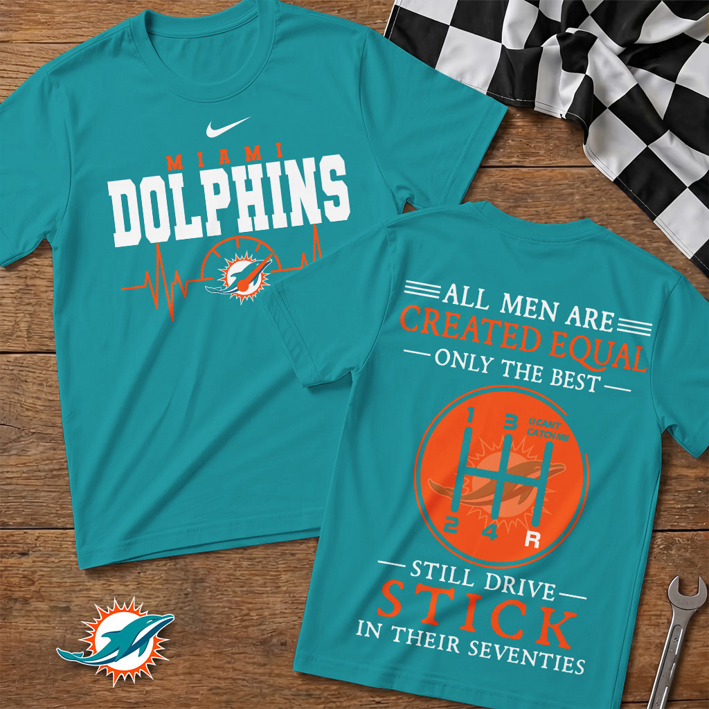 Miami Dolphins | Premium NFL Highspeed Heartbeat T-Shirt TD