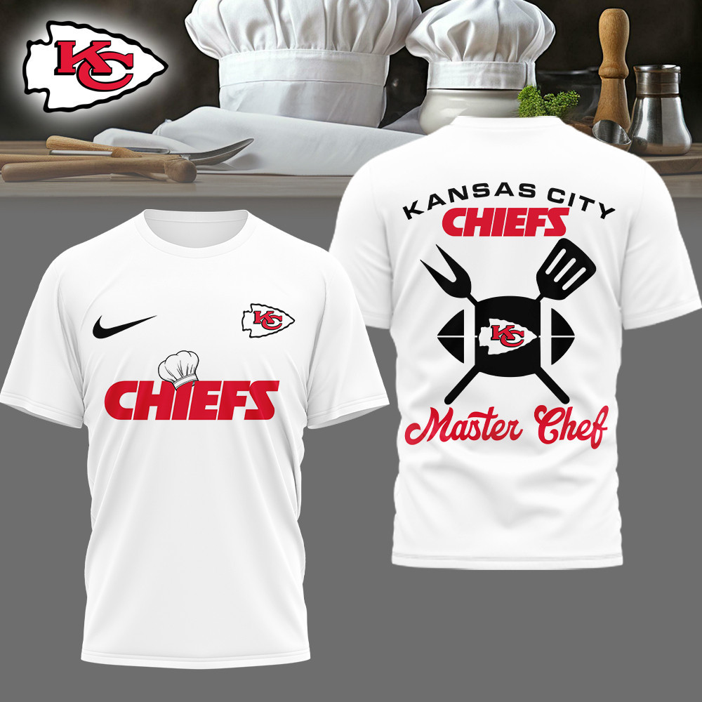 Kansas City Chiefs | Premium NFL Master Chef 3D Shirt HI