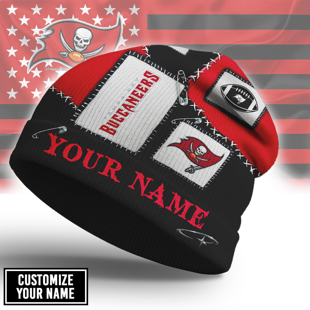 Tampa Bay Buccaneers | Premium NFL Heritage Patch Beanie Hat NTH1