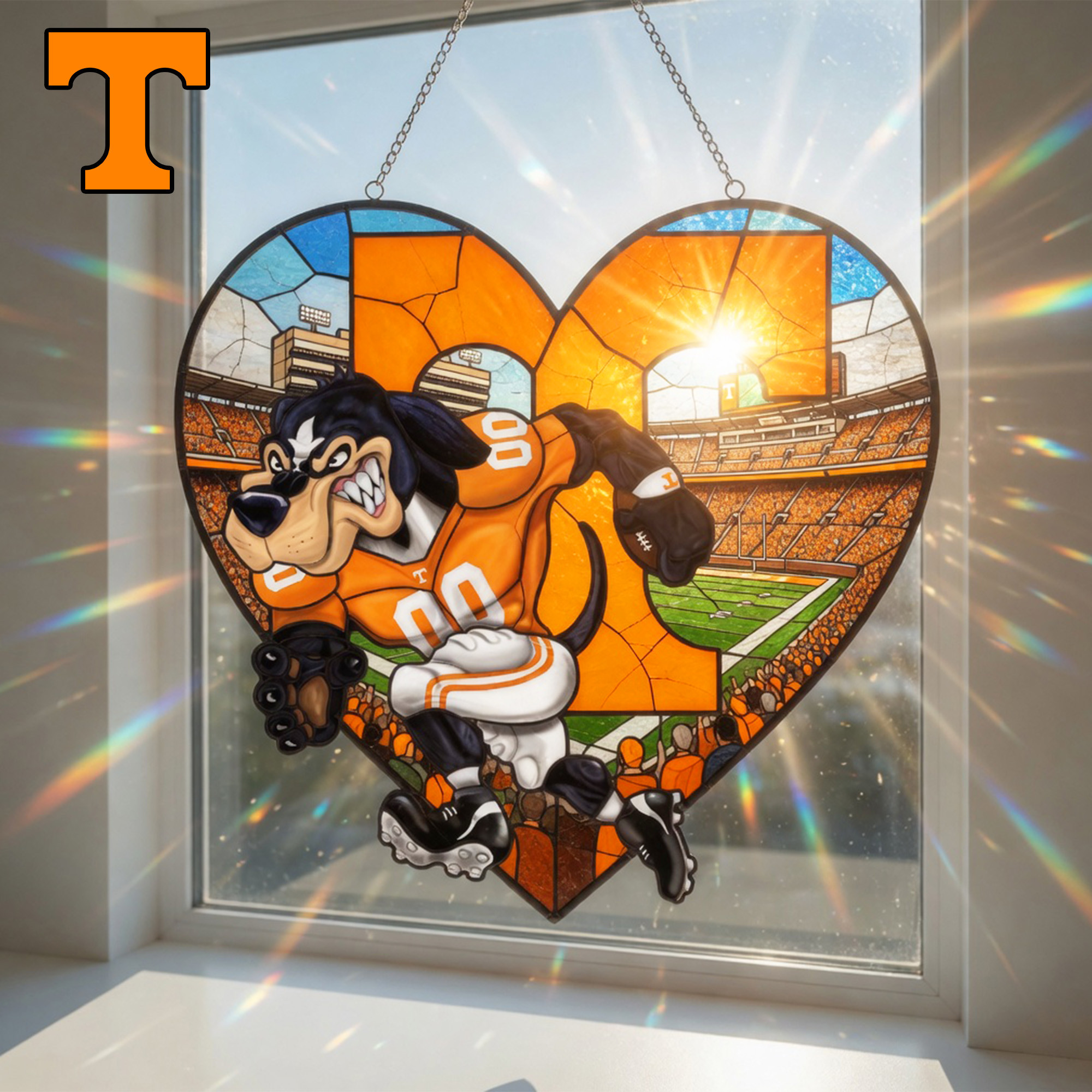 Tennessee Volunteers | Premium NCAA Game Day Suncatcher NY