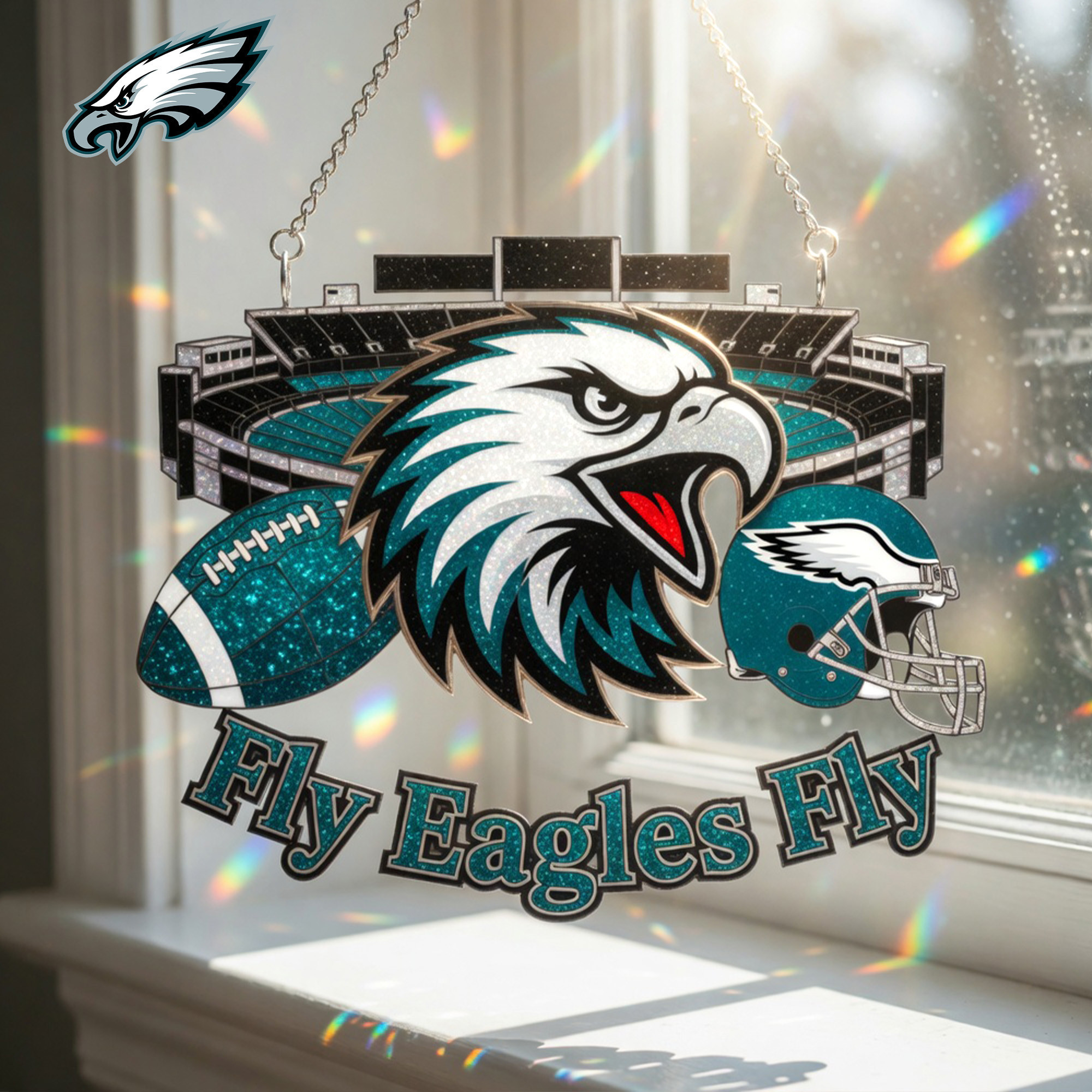 Philadelphia Eagles | Premium NFL Game Day Suncatcher NY