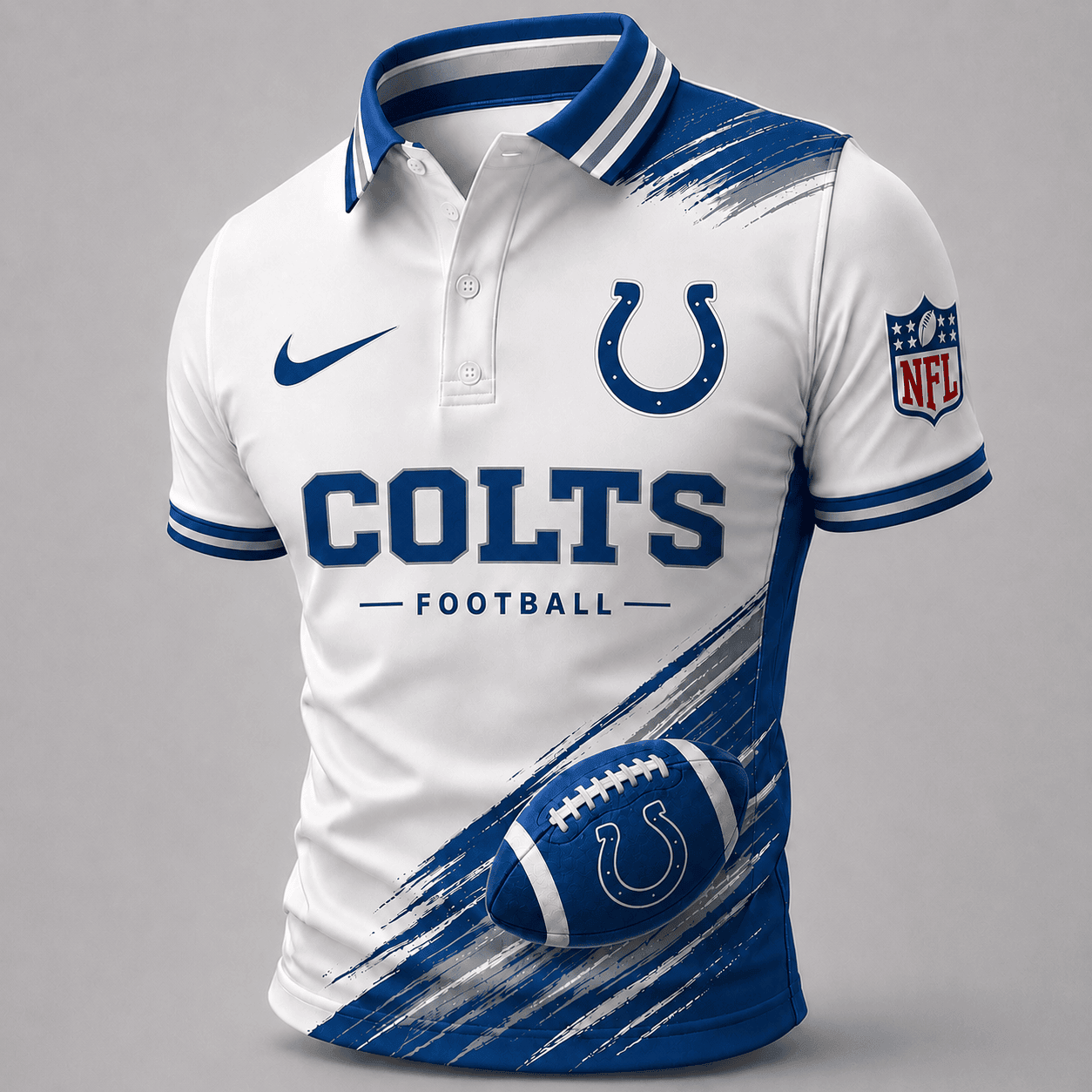 Indianapolis Colts | Premium NFL Dynamic Gridiron Style Polo TD