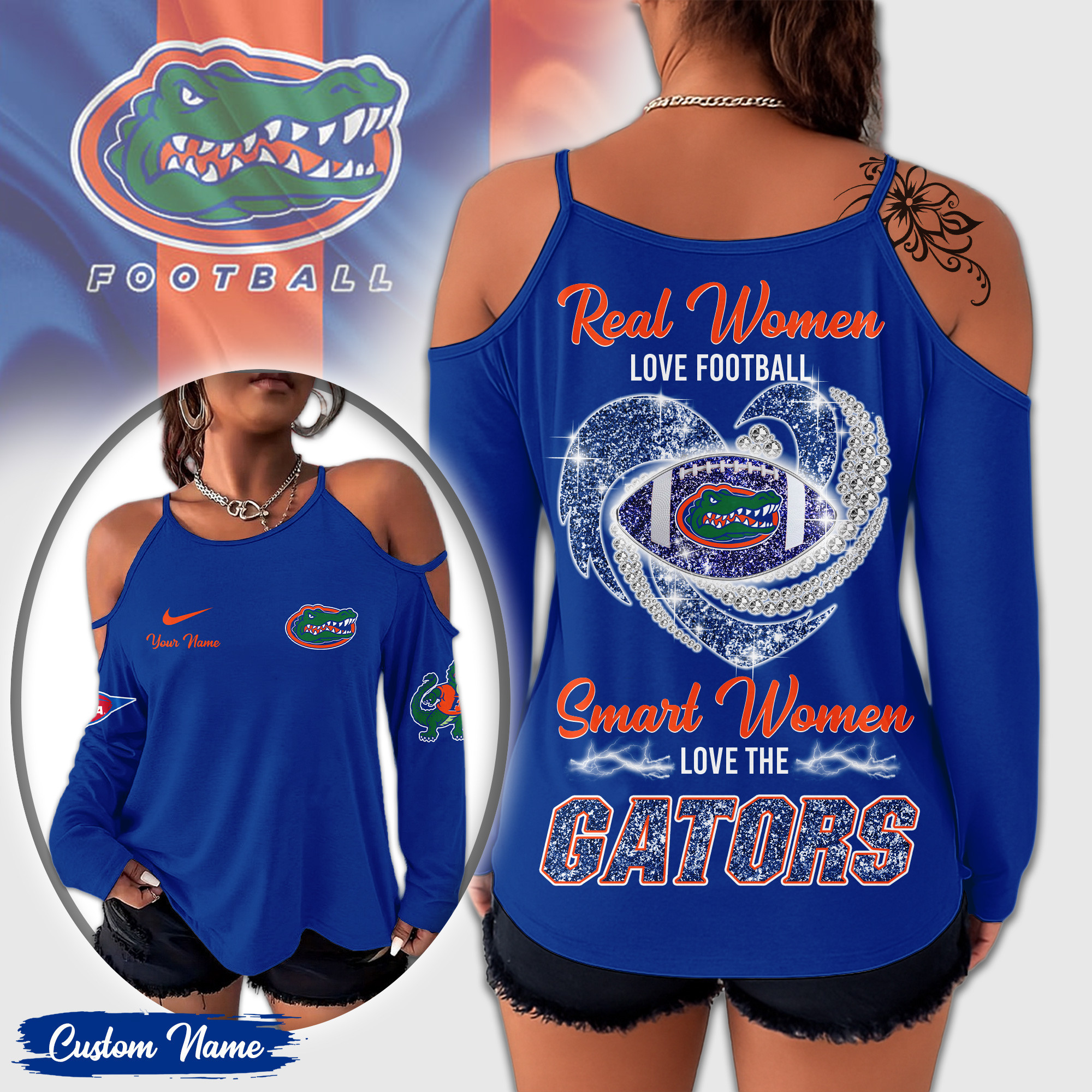 Florida Gators | Premium NCAA Lady Tshirt TD