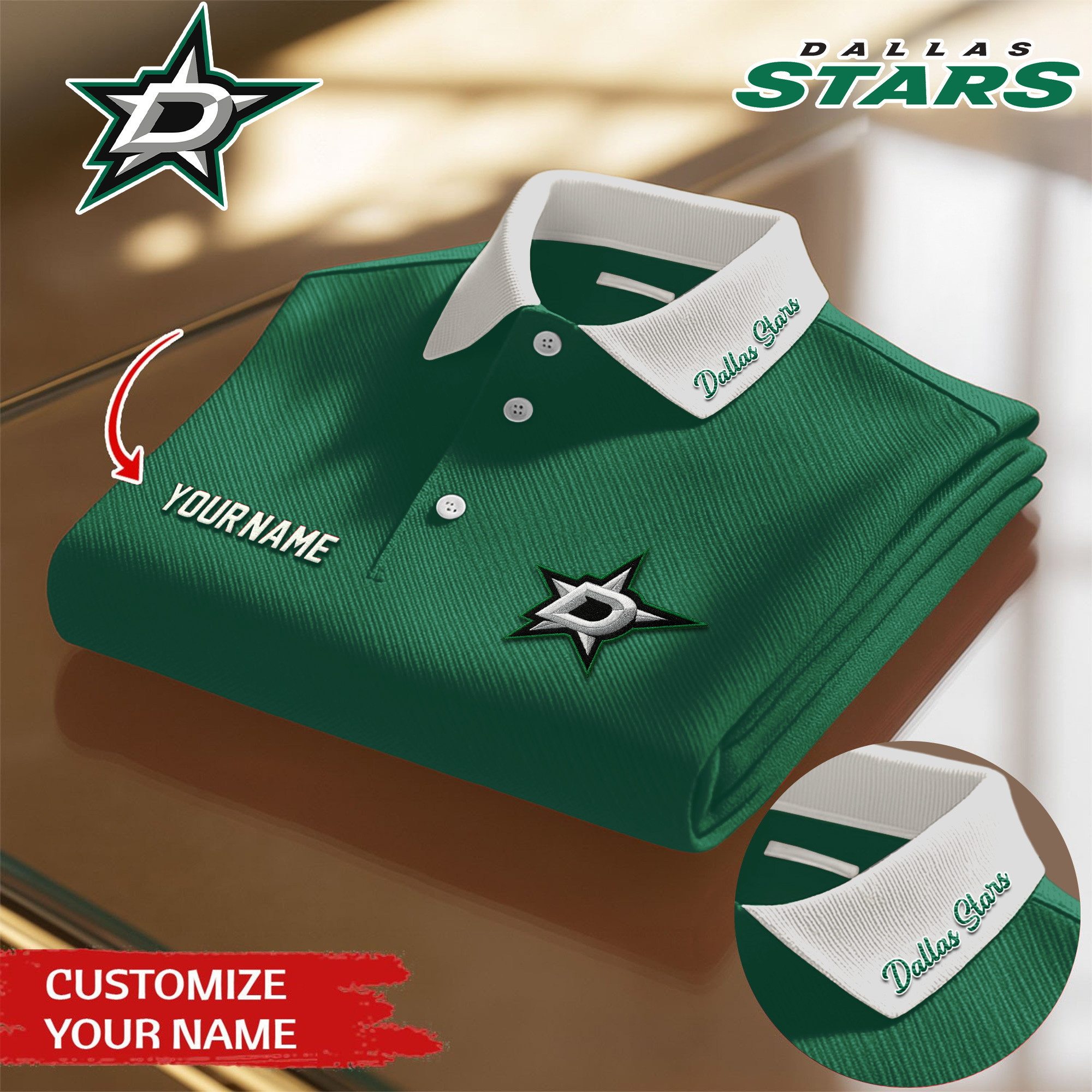 Dallas Stars | Premium NHL Polo Shirt TD