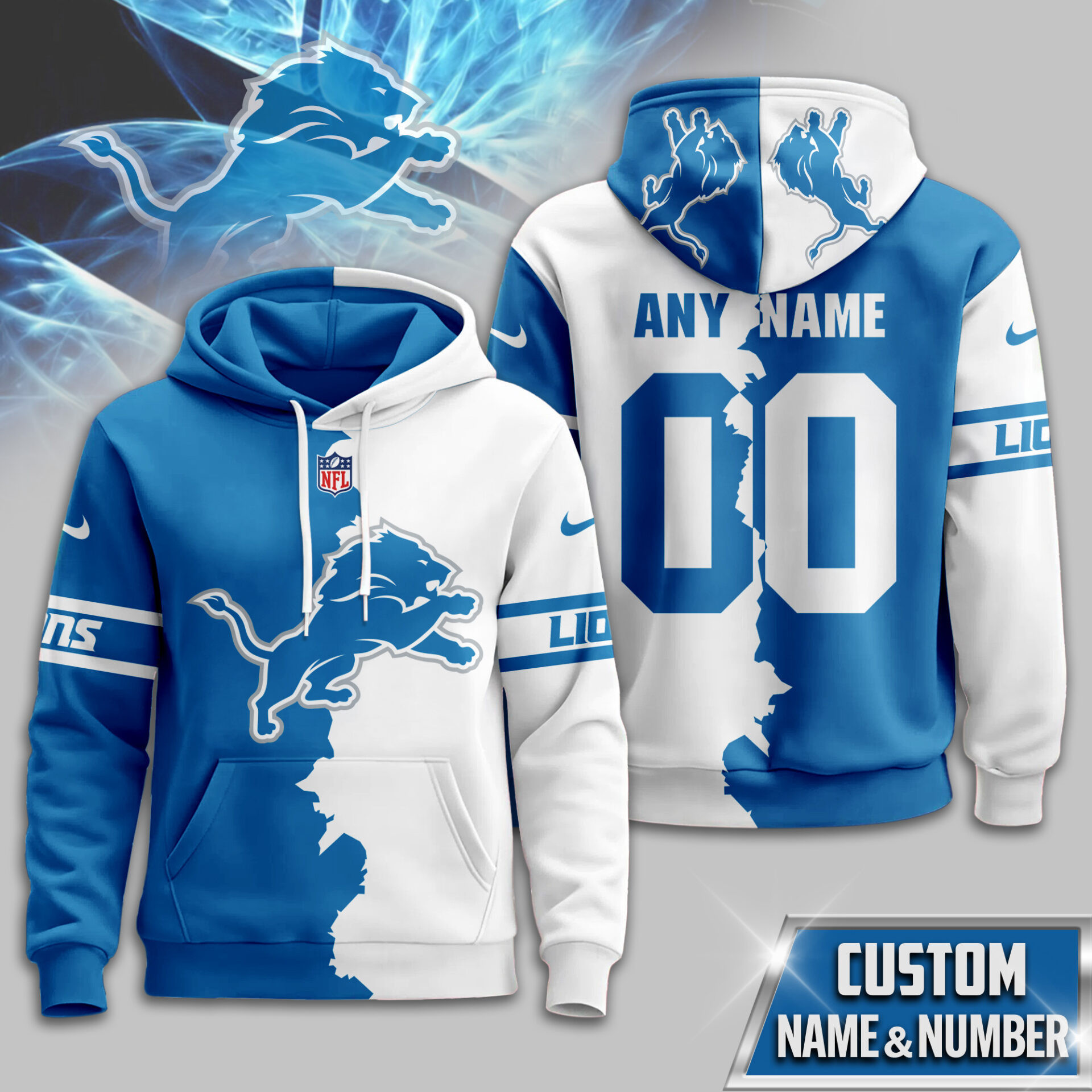 Detroit Lions | Premium Victory Split Hoodie TD