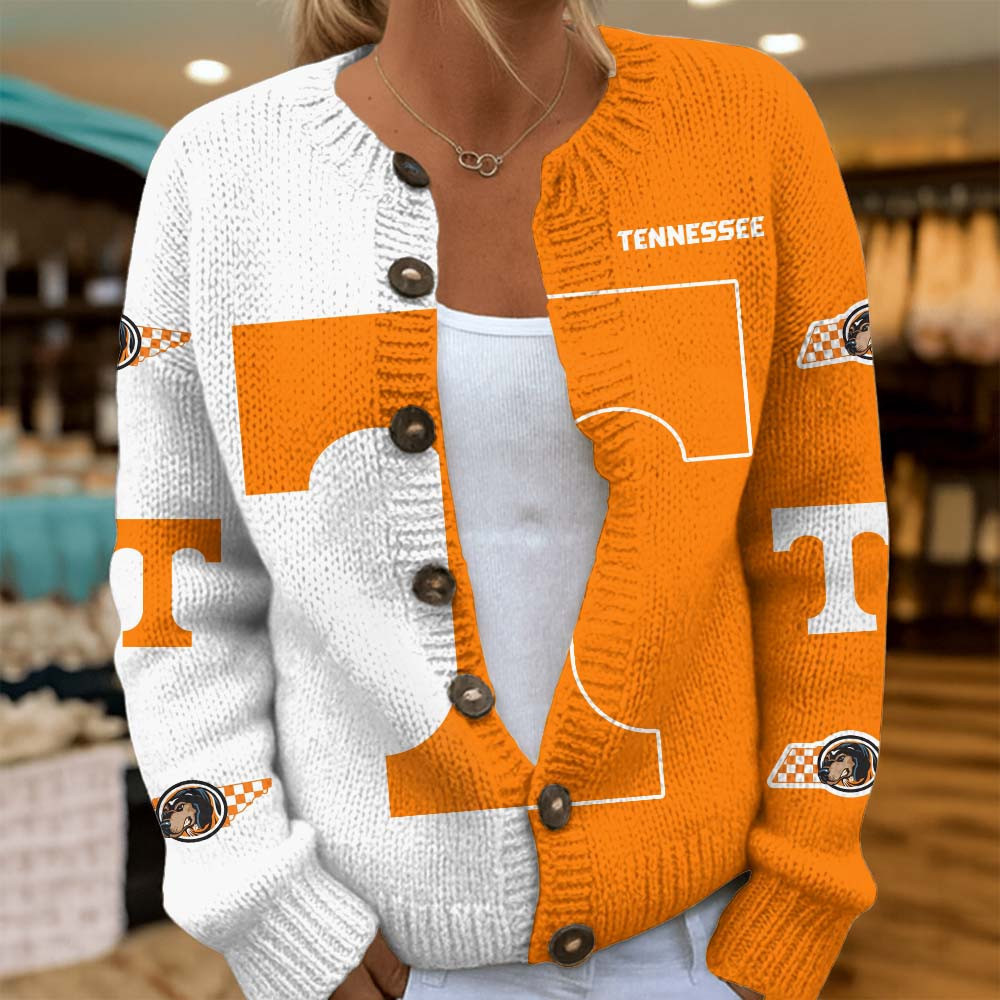 Tennessee Volunteers | Premium NCAA Cozy Split Knit Cardigan x Game Day Edition MM