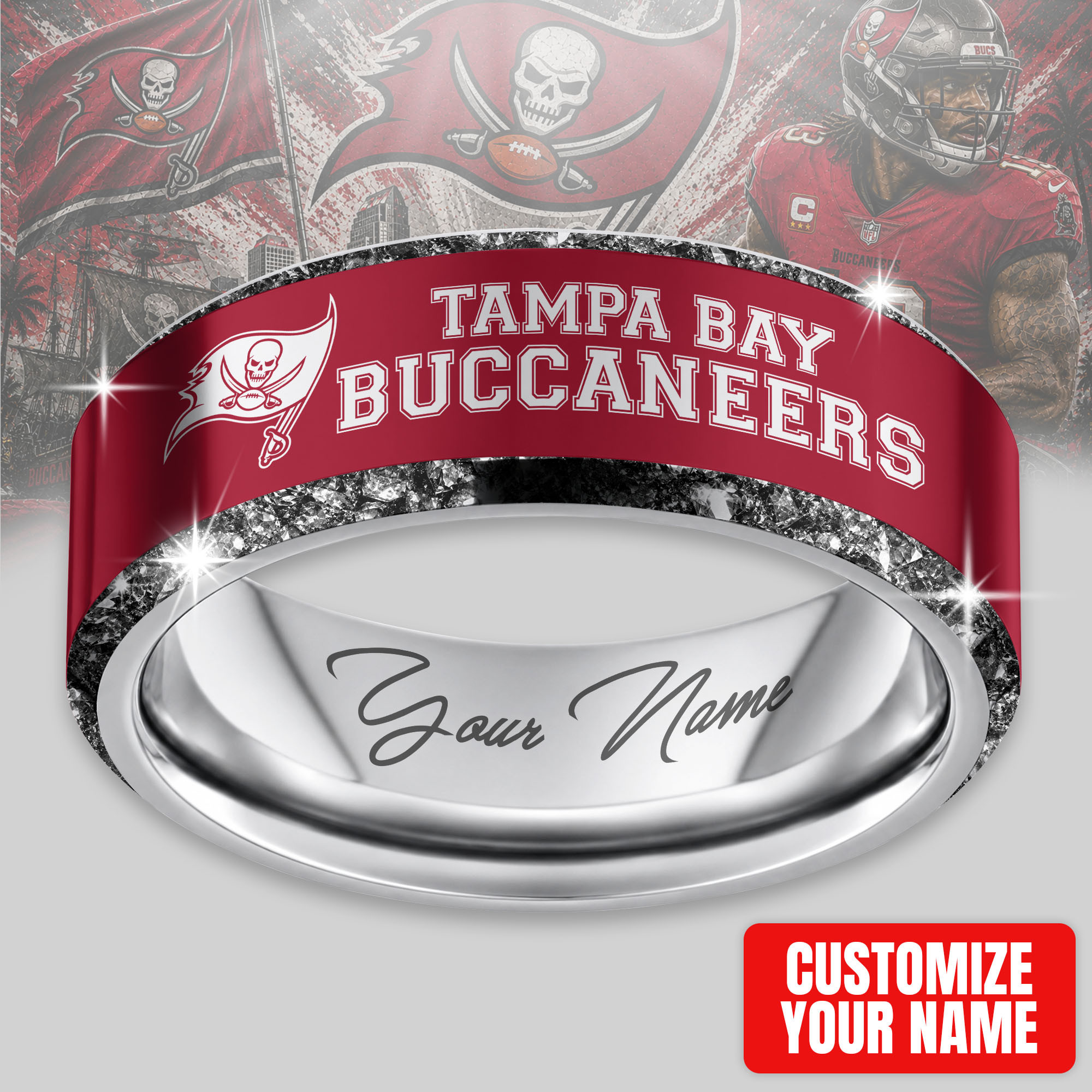 Tampa Bay Buccaneers | Premium NFL Championship Ring NTH1