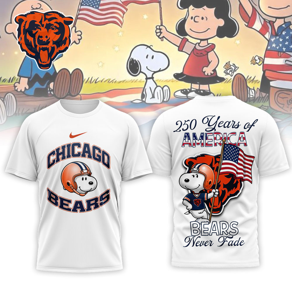 Chicago Bears | Premium NFL Freedom Classic 3D Shirt NTH1