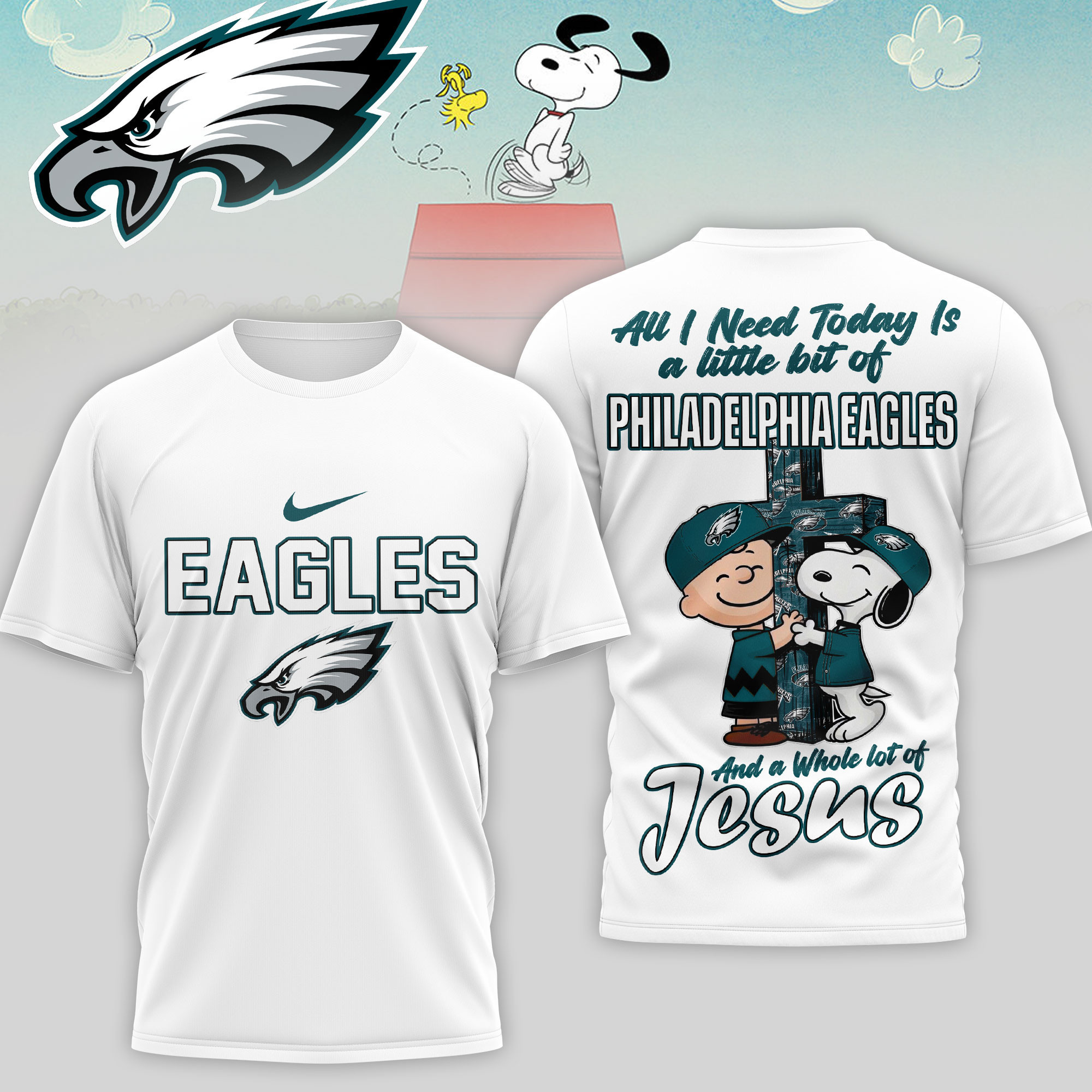 Philadelphia Eagles | Premium NFL League Blessing 3D Shirt NTH1