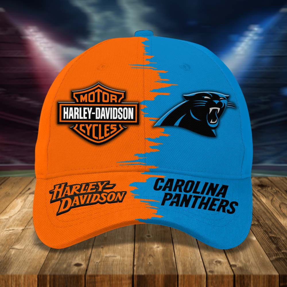 Carolina Panthers | Premium Classic NFL & Harley-Davidson Cap