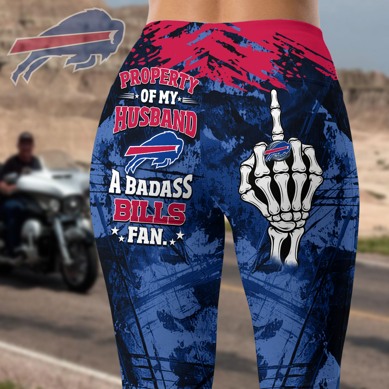 Buffalo Bills | Premium NFL Fan Wife Stretch Leggings HY
