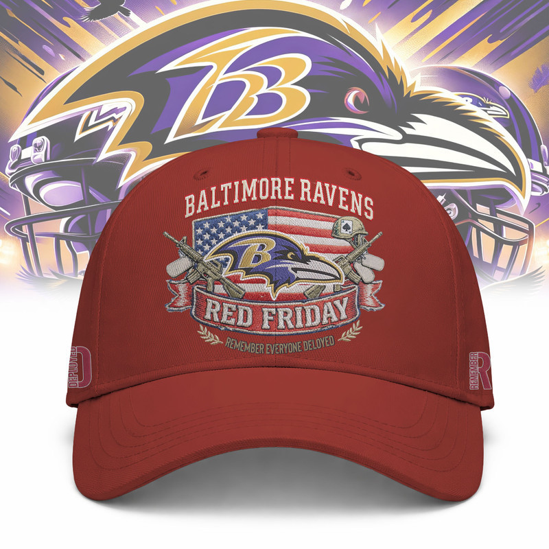 Baltimore Ravens | Premium NFL RED Friday Classic Cap HY