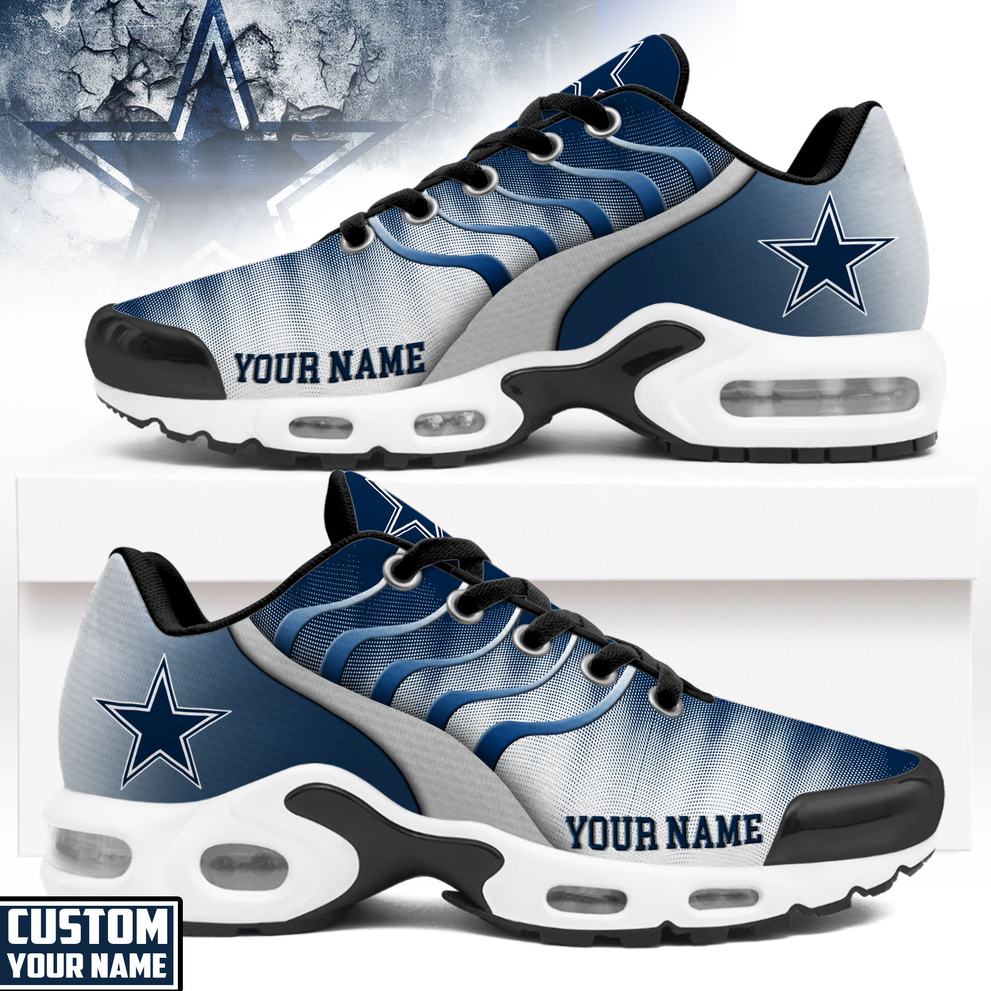 Dallas Cowboys | Premium NFL Endzone Runner Air Max Shoes NTH1