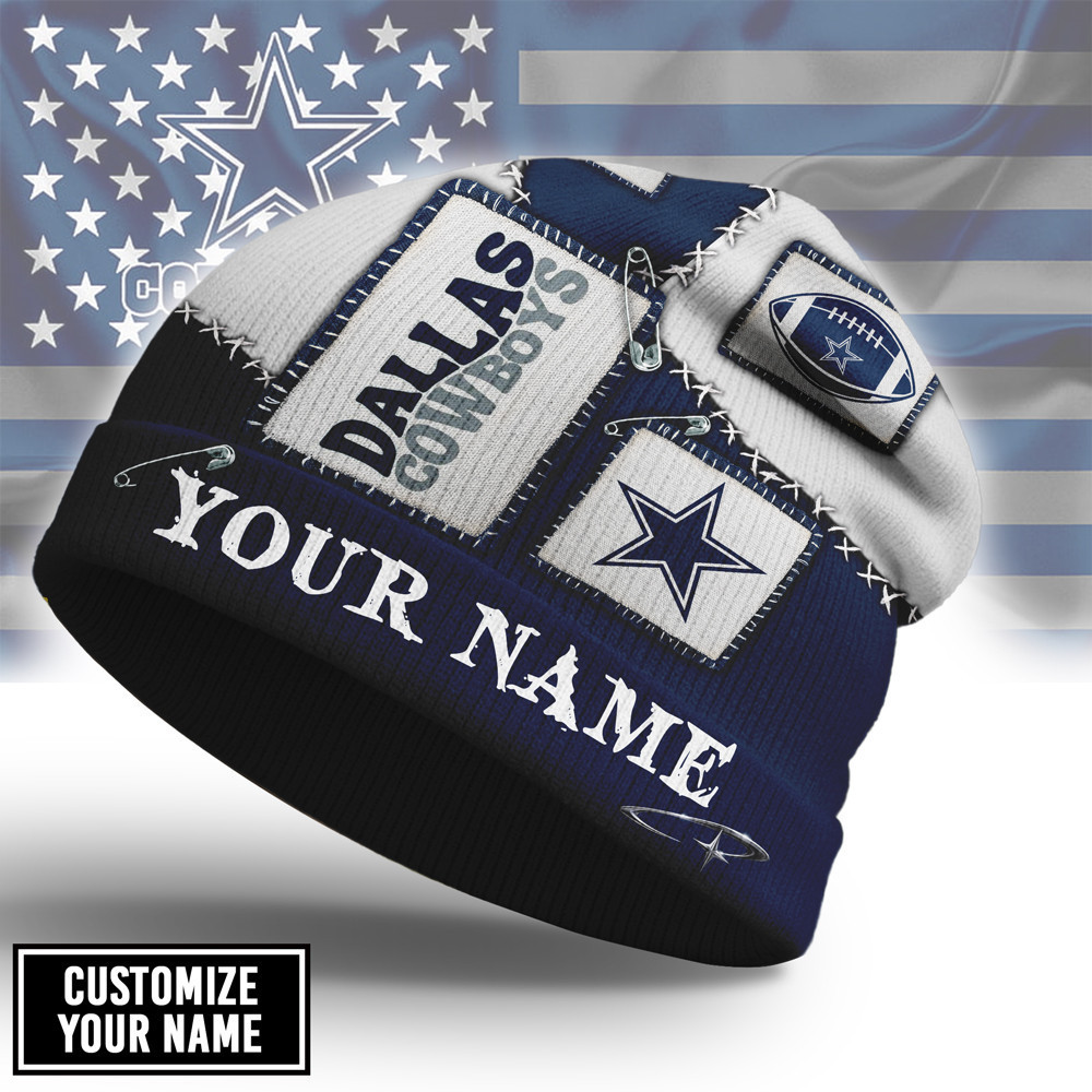Dallas Cowboys | Premium NFL Heritage Patch Beanie Hat NTH1