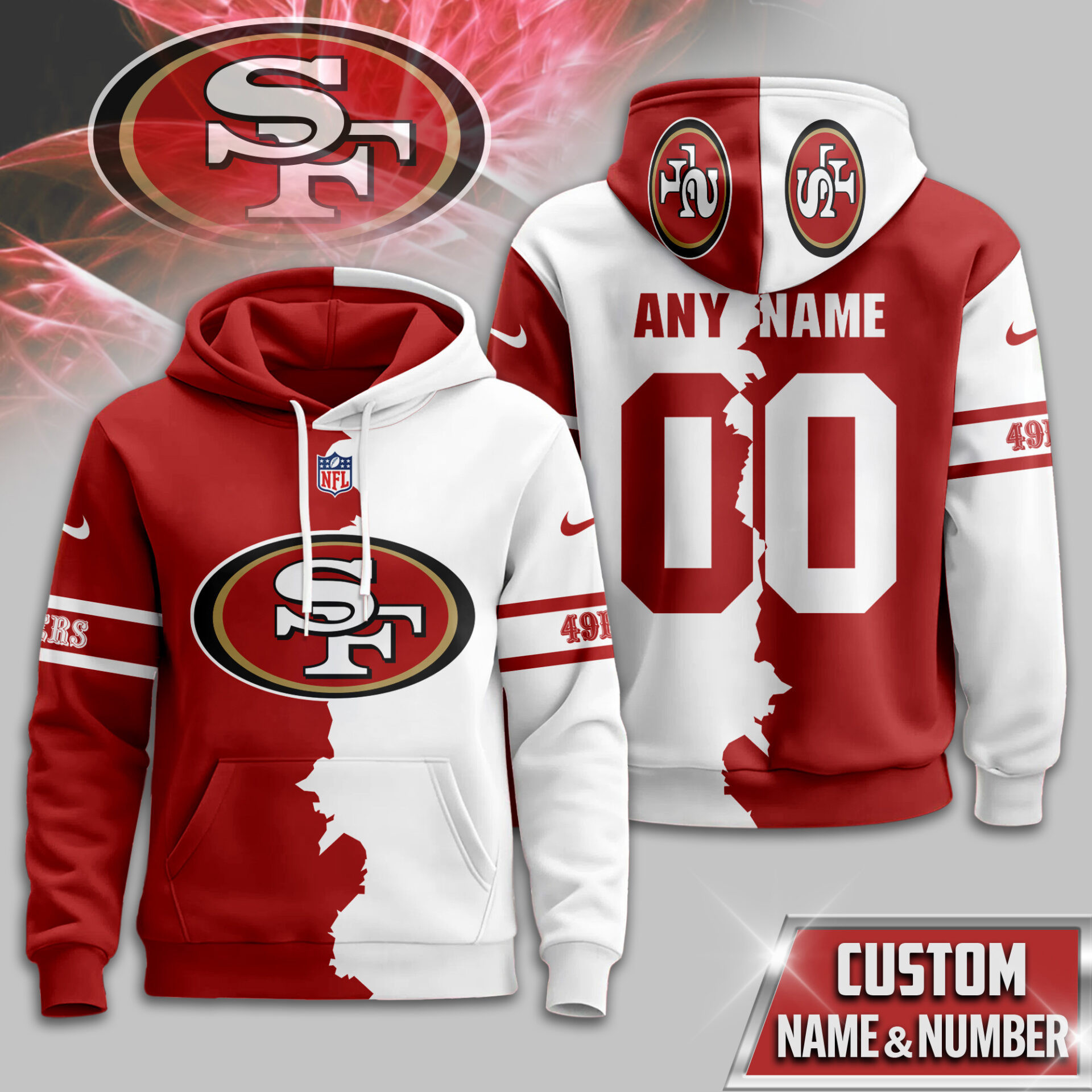 San Francisco 49ers | Premium Victory Split Hoodie TD