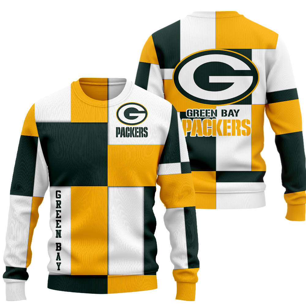 Green Bay Packers | Premium WC26 Color Block Football 3D T-Shirt TD