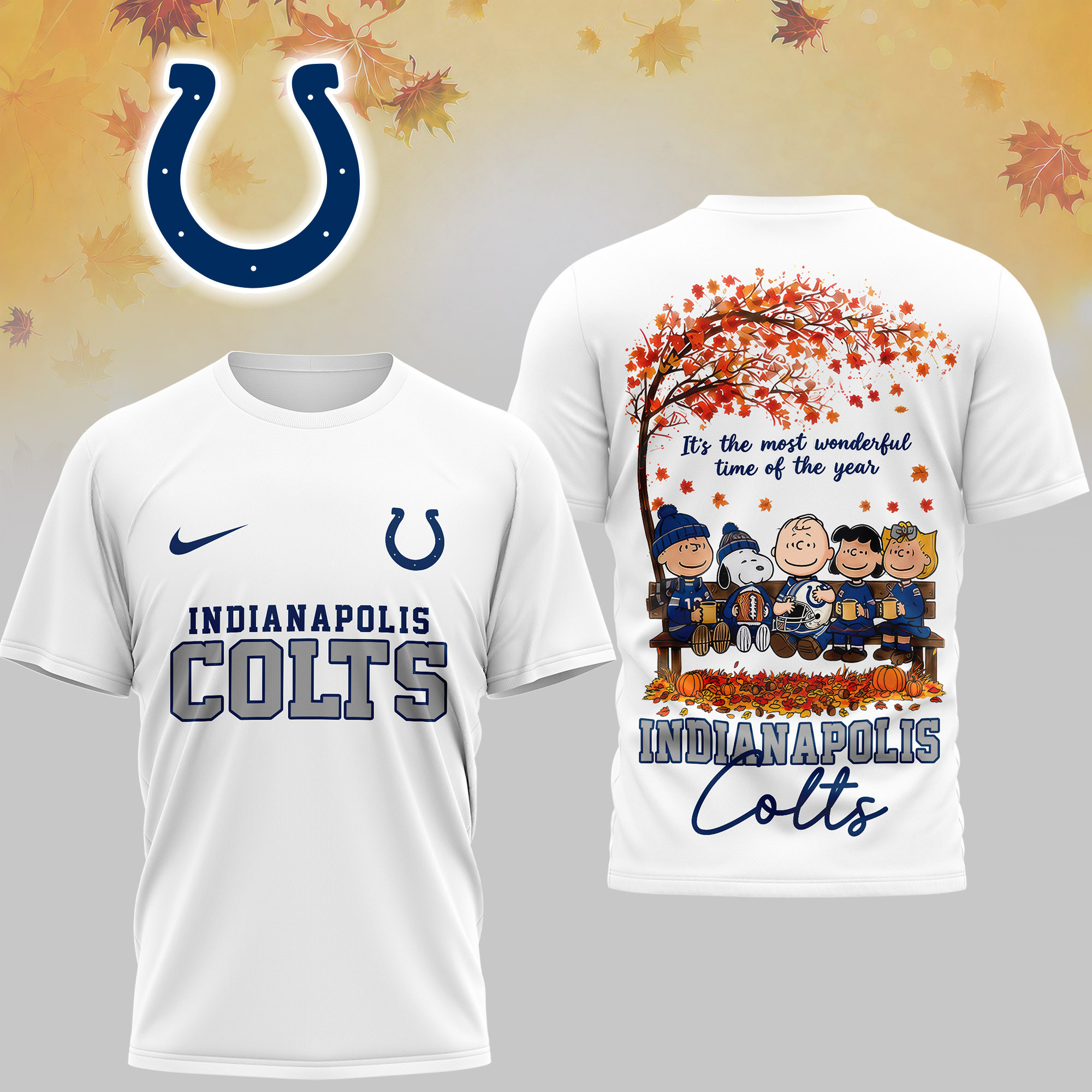 Indianapolis Colts | Premium NFL It's the Most Wonderful Time of the Year 3D Shirt NY