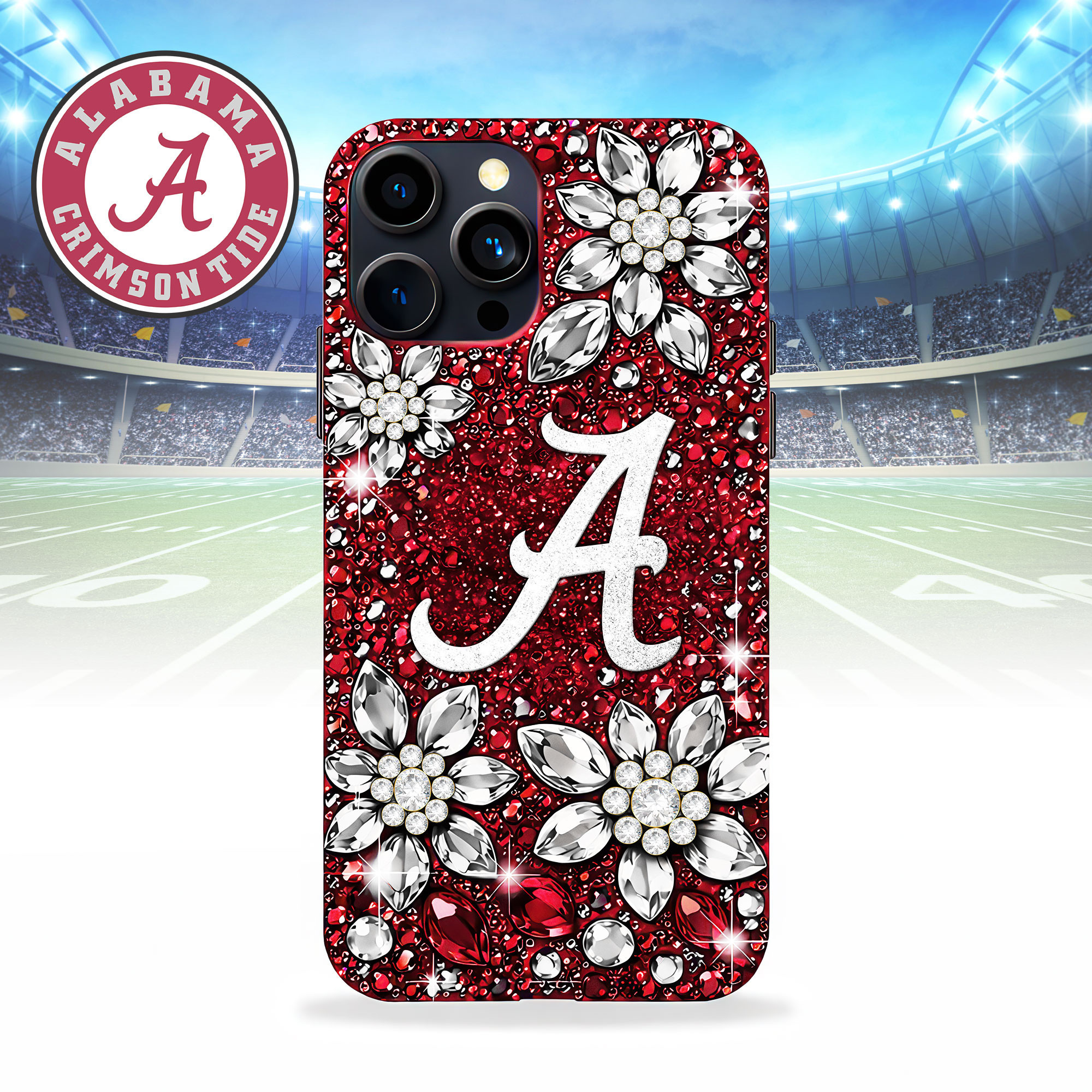 Alabama Crimson Tide | Premium NCAA Luxury Phone Case NY