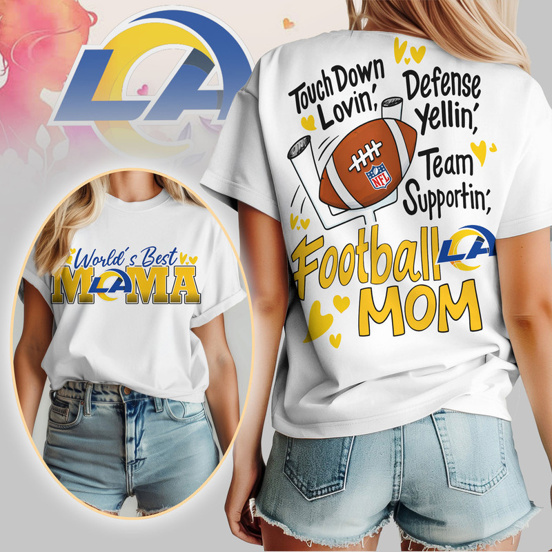 Los Angeles Rams | Premium NFL Mother Day Football Mama 3D Shirt HY