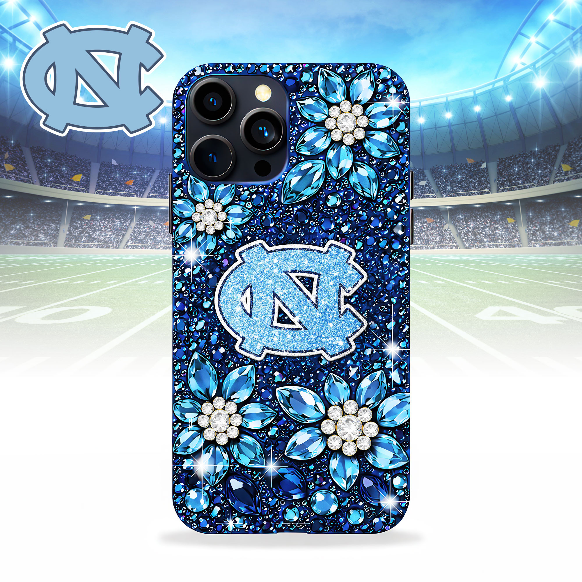 North Carolina Tar Heels | Premium NCAA Luxury Phone Case NY