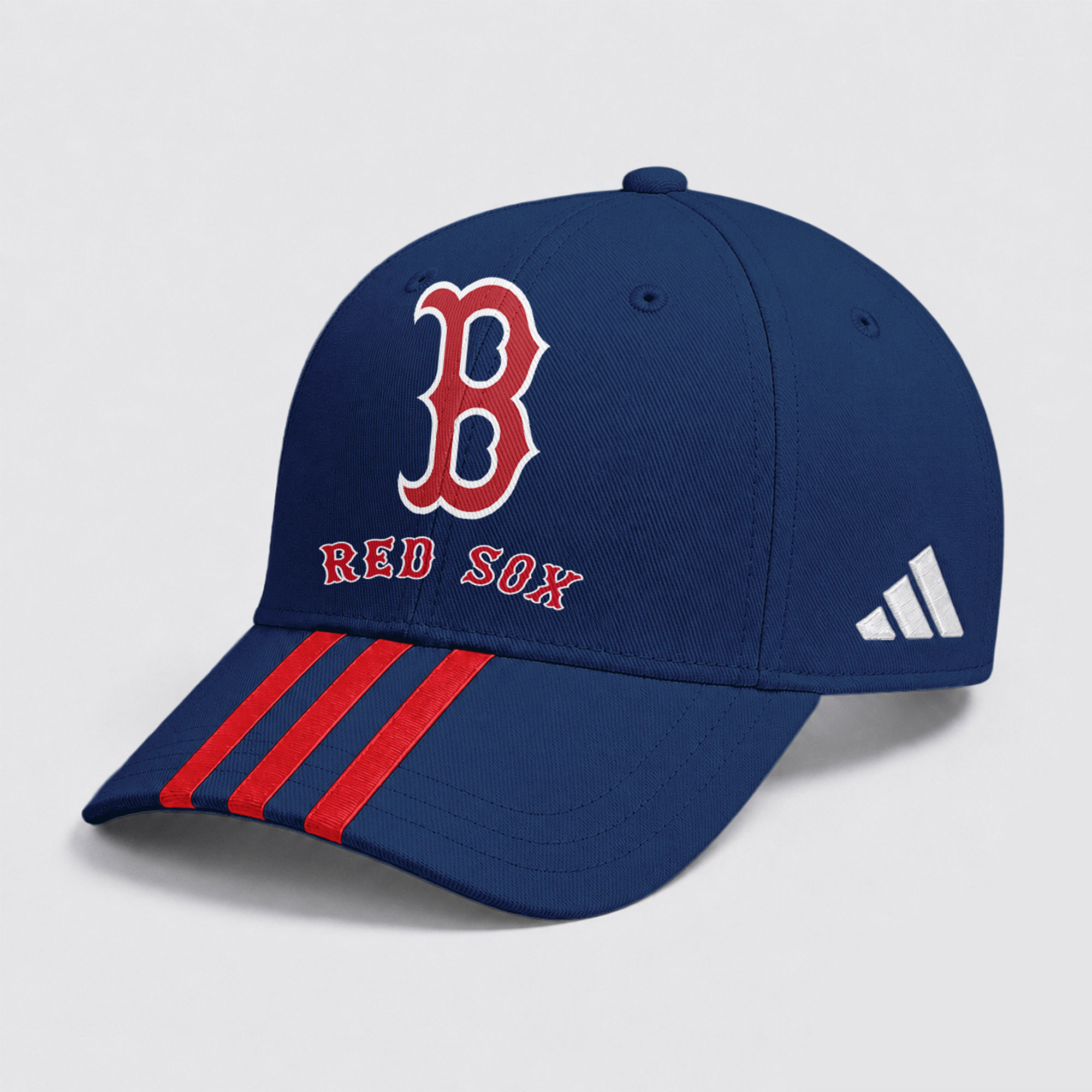 Boston Red Sox | Premium MLB Signature Triple Stripe Fan Baseball Cap