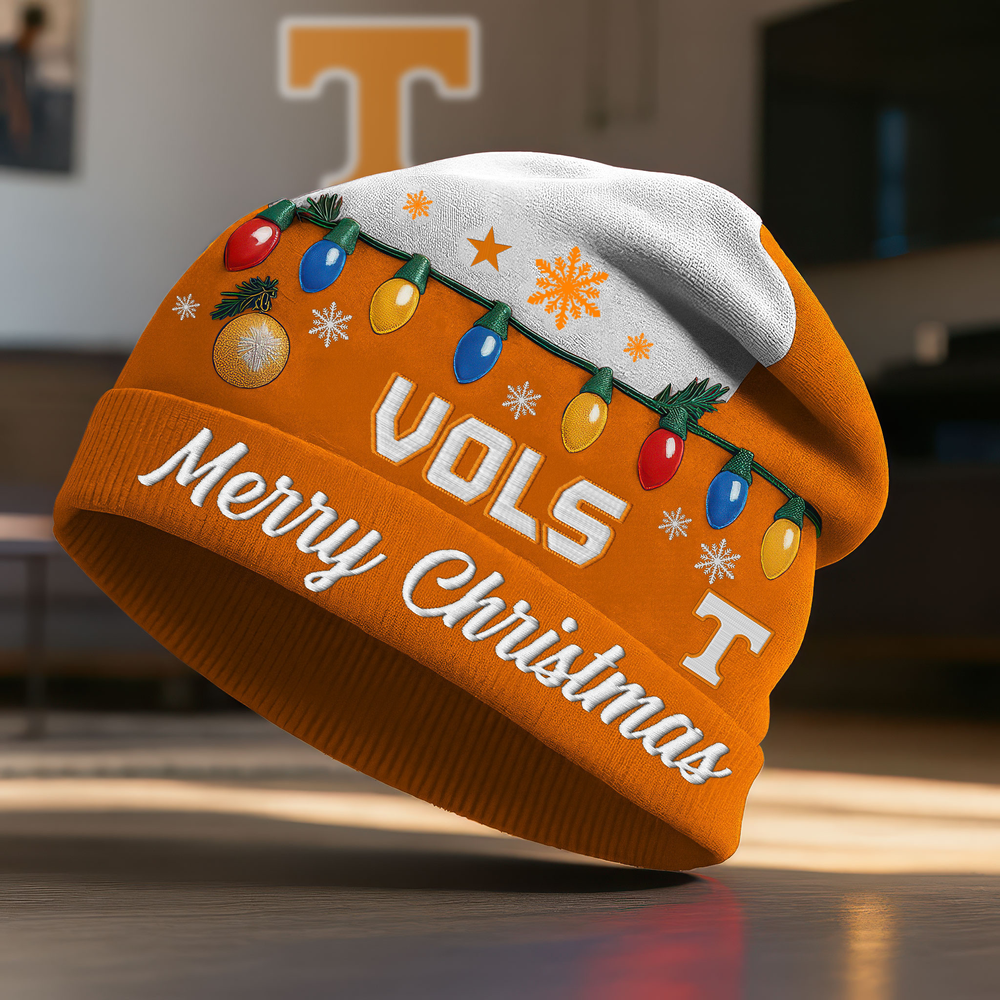 Tennessee Volunteers | Premium NCAA Christmas Beanie Hat NY