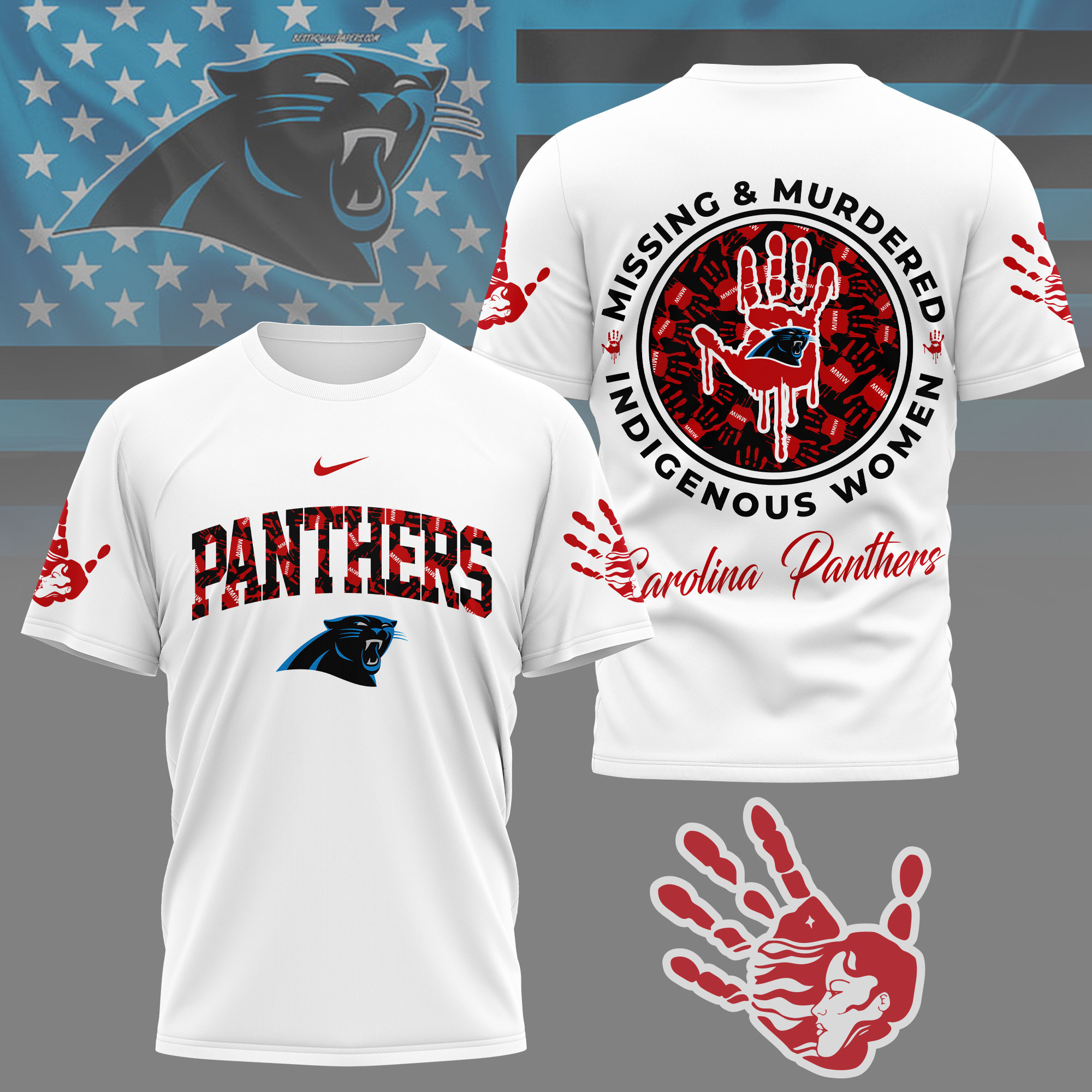 Carolina Panthers | Premium NFL MMIW Awareness Shirt NY