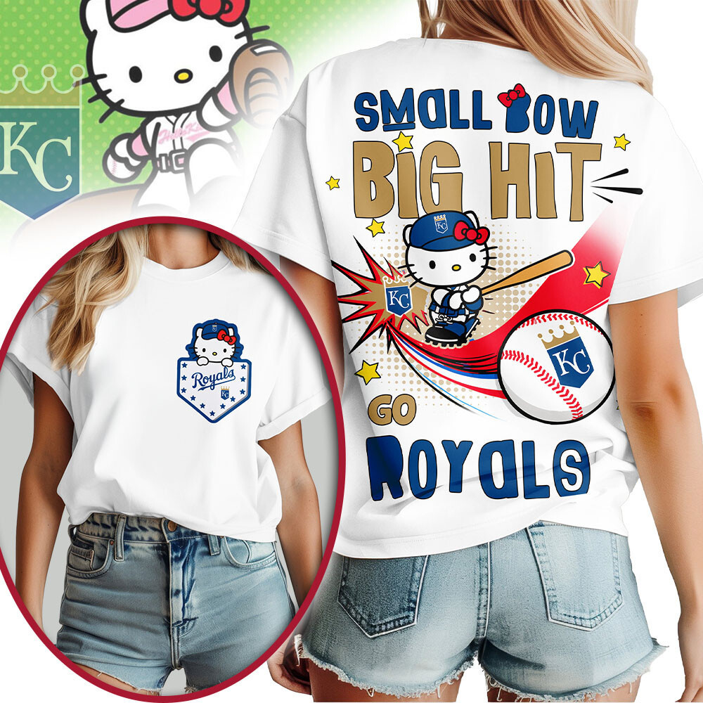 Kansas City Royals | Premium MLB Hello Kitty Women Shirt HY